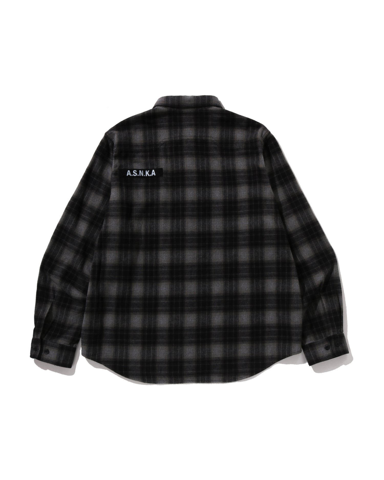 A BATHING APE® Flannel Check Tactical Shirt | Bape official