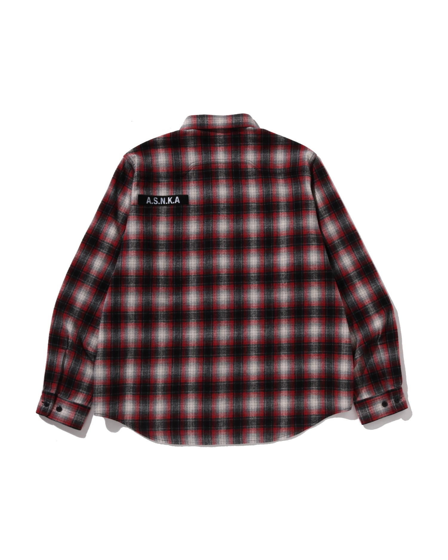 A BATHING APE® Flannel Check Tactical Shirt | Bape official