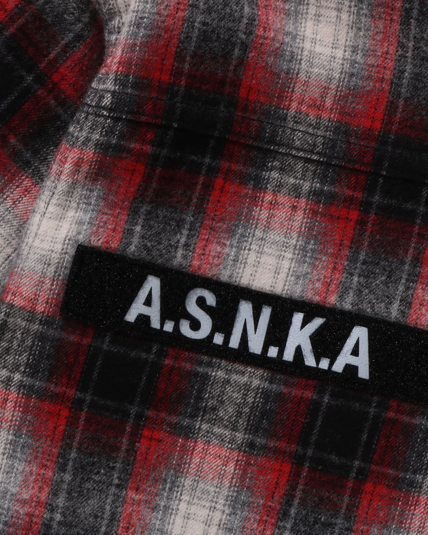 A BATHING APE® Flannel Check Tactical Shirt | Bape official