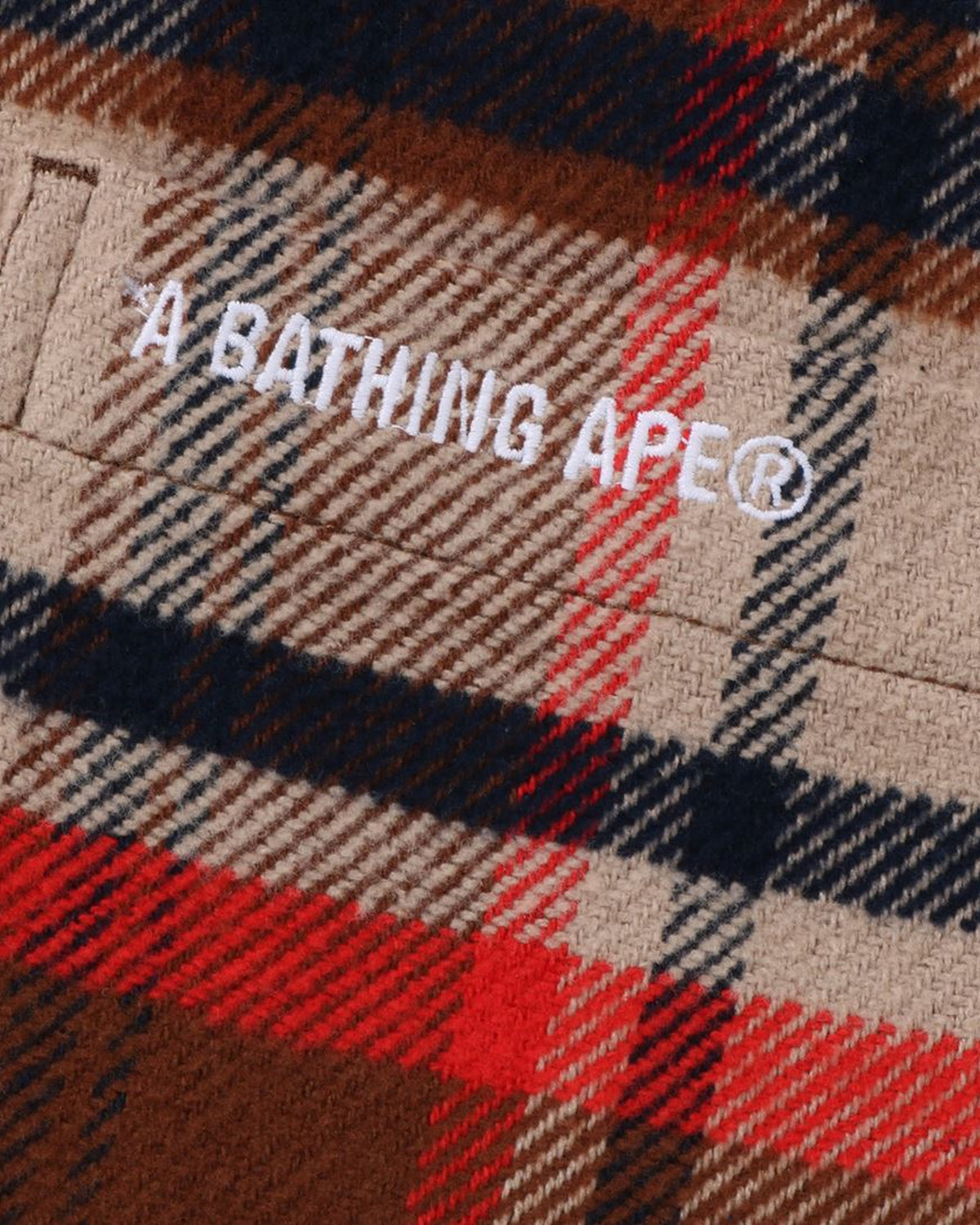 Hoodie Tag Bape Shorts Authentic Check A BATHING APE® BAPE Check