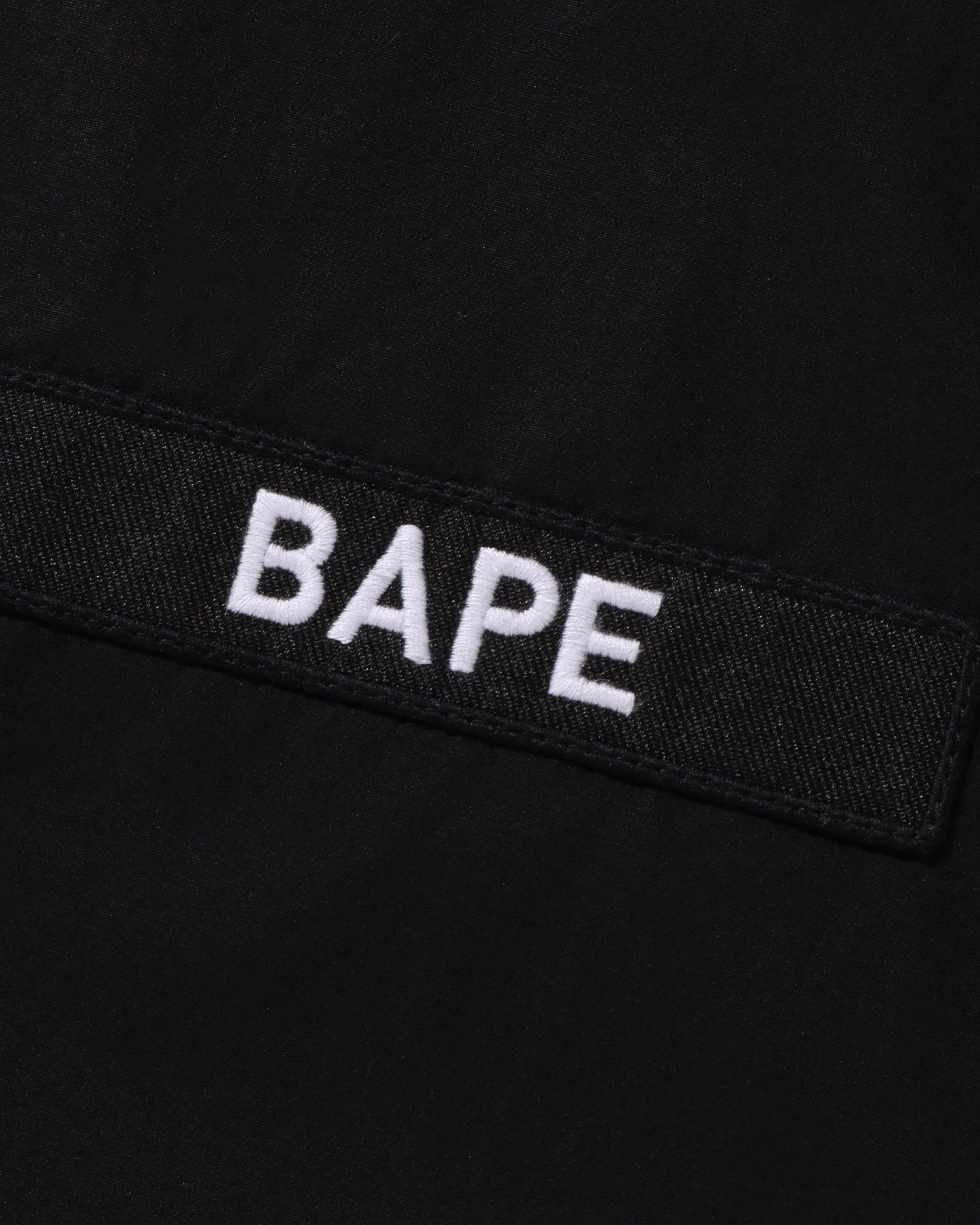 A BATHING APE® Bathing Ape Logo Military Ls Shirt | Bape official