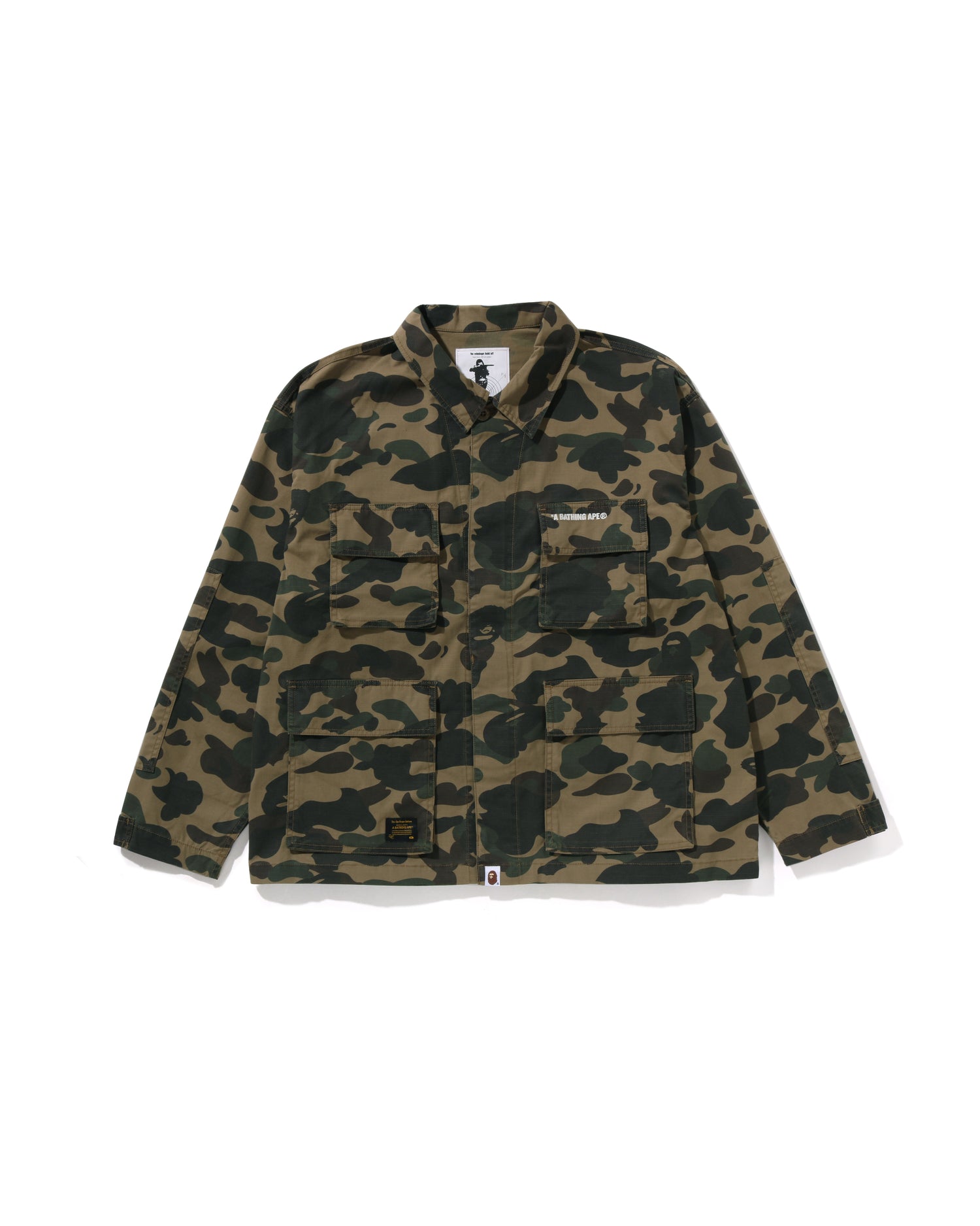 I BAPE X ROLLINGSTONES カモフラージュ 七分袖 Lサイズ A BATHING APE® 1st Camo Pullover Hoodie | Bape official