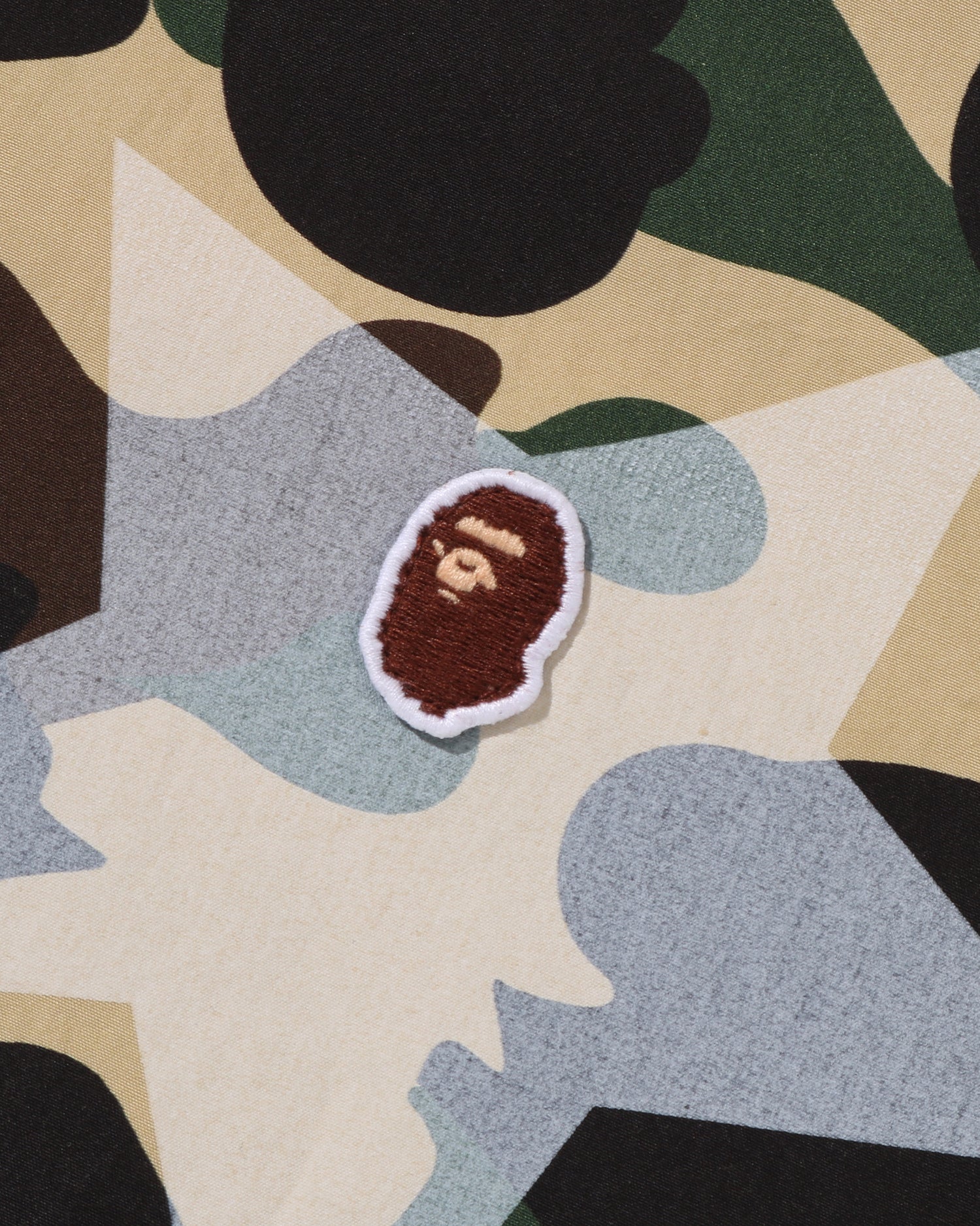 A BATHING APE® STA Over Print 1st Camo Poplin Ls Shirt | Bape