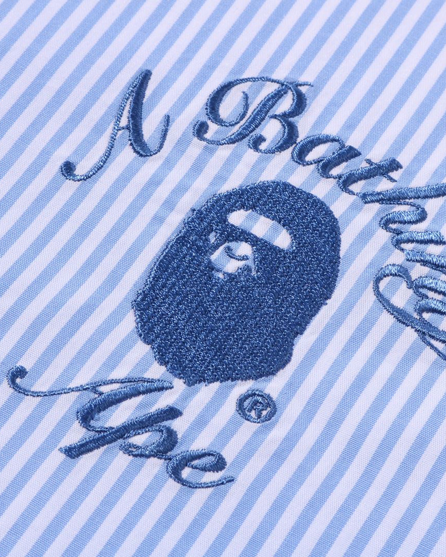 A BATHING APE® College Stripe Shirt | Bape official website – INT