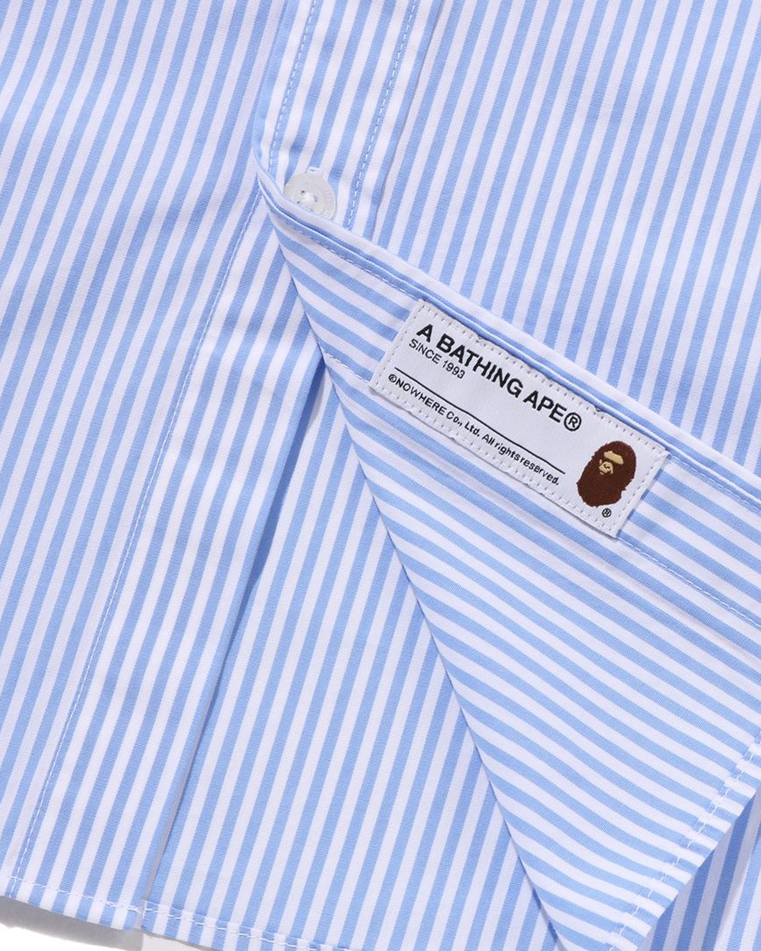 A BATHING APE® College Stripe Shirt | Bape official website – INT