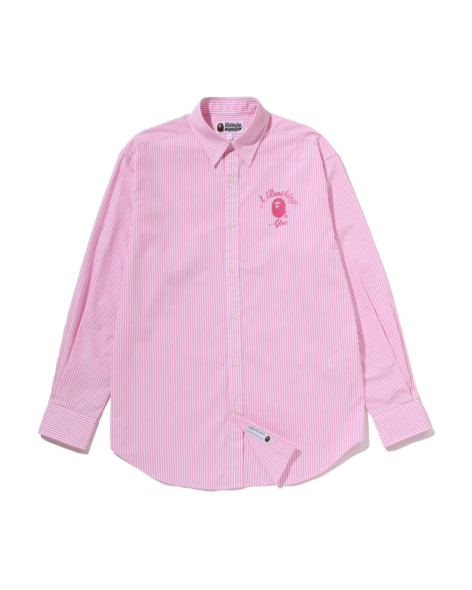 A BATHING APE® College Stripe Shirt | Bape official website – INT