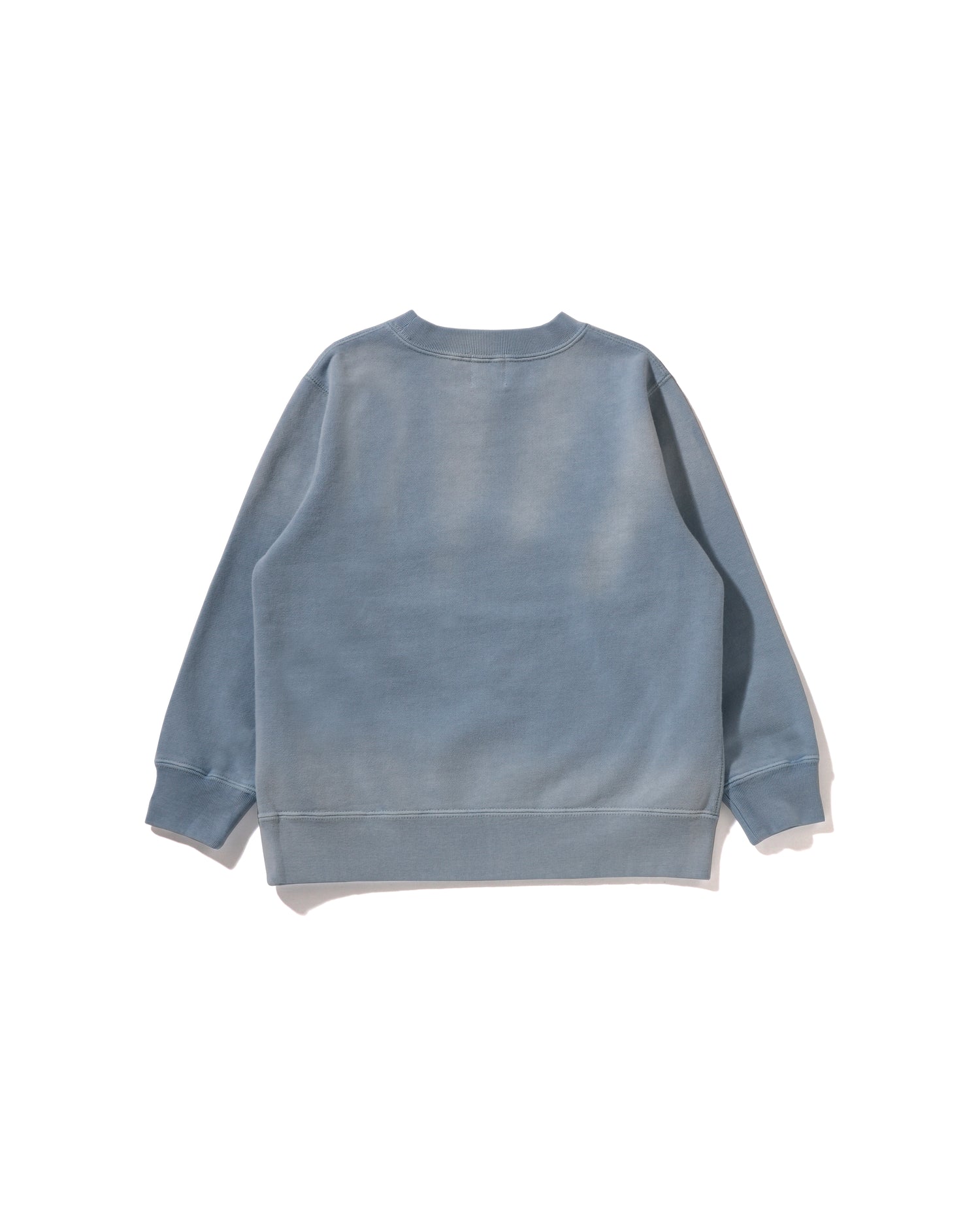 A BATHING APE® Kids BAPE Washed Effect Crewneck Sweatshirt | Bape