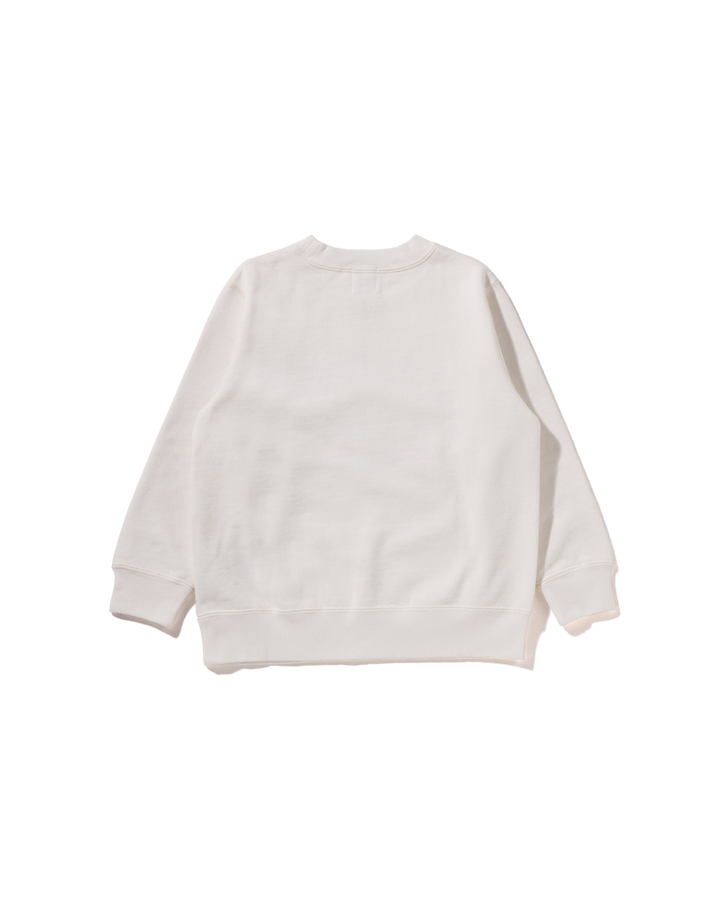 A BATHING APE® Kids BAPE Washed Effect Crewneck Sweatshirt | Bape