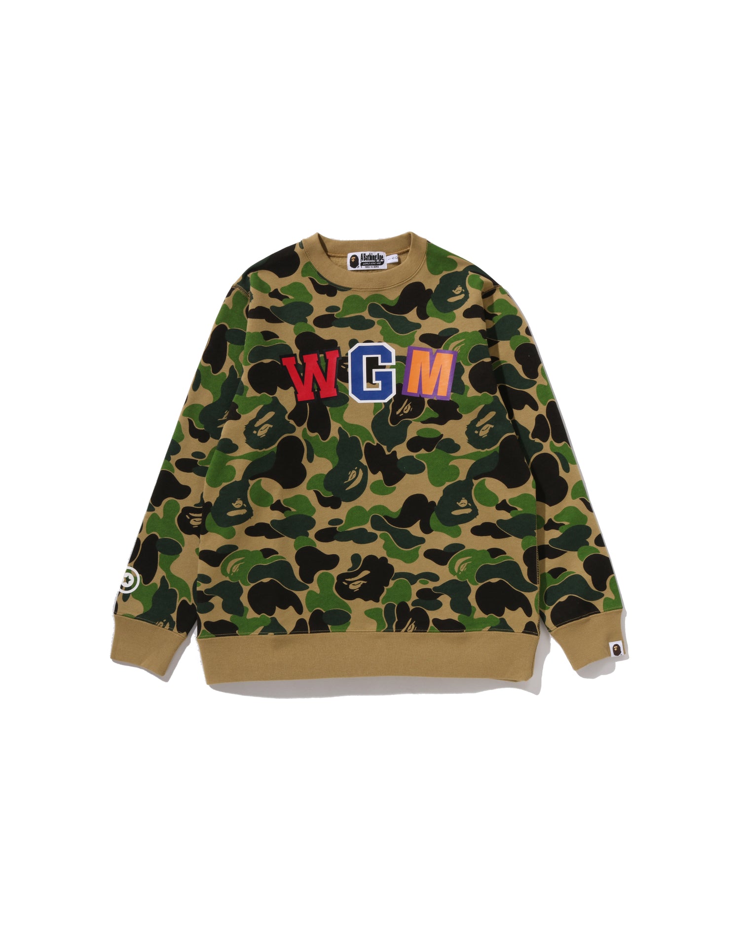 アベイシングエイプ　スヌーピー　迷彩柄　トレーナー　110 ABC CAMO アベイシングエイプ スヌーピー 迷彩柄 トレーナー 110 ABC CAMO