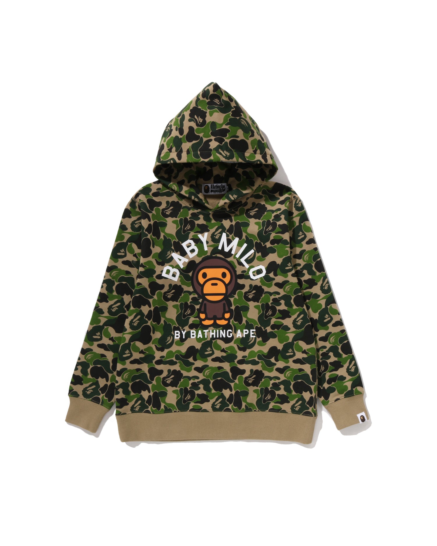 A BATHING APE® Kids Abc Camo Baby Milo Pullover Hoodie Jr | Bape
