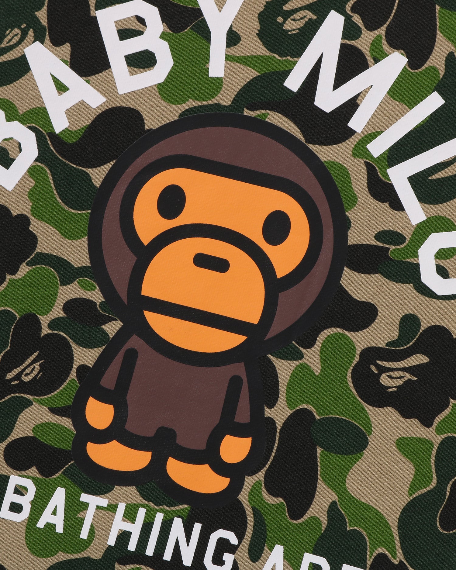 A BATHING APE® Kids Abc Camo Baby Milo Pullover Hoodie Jr | Bape