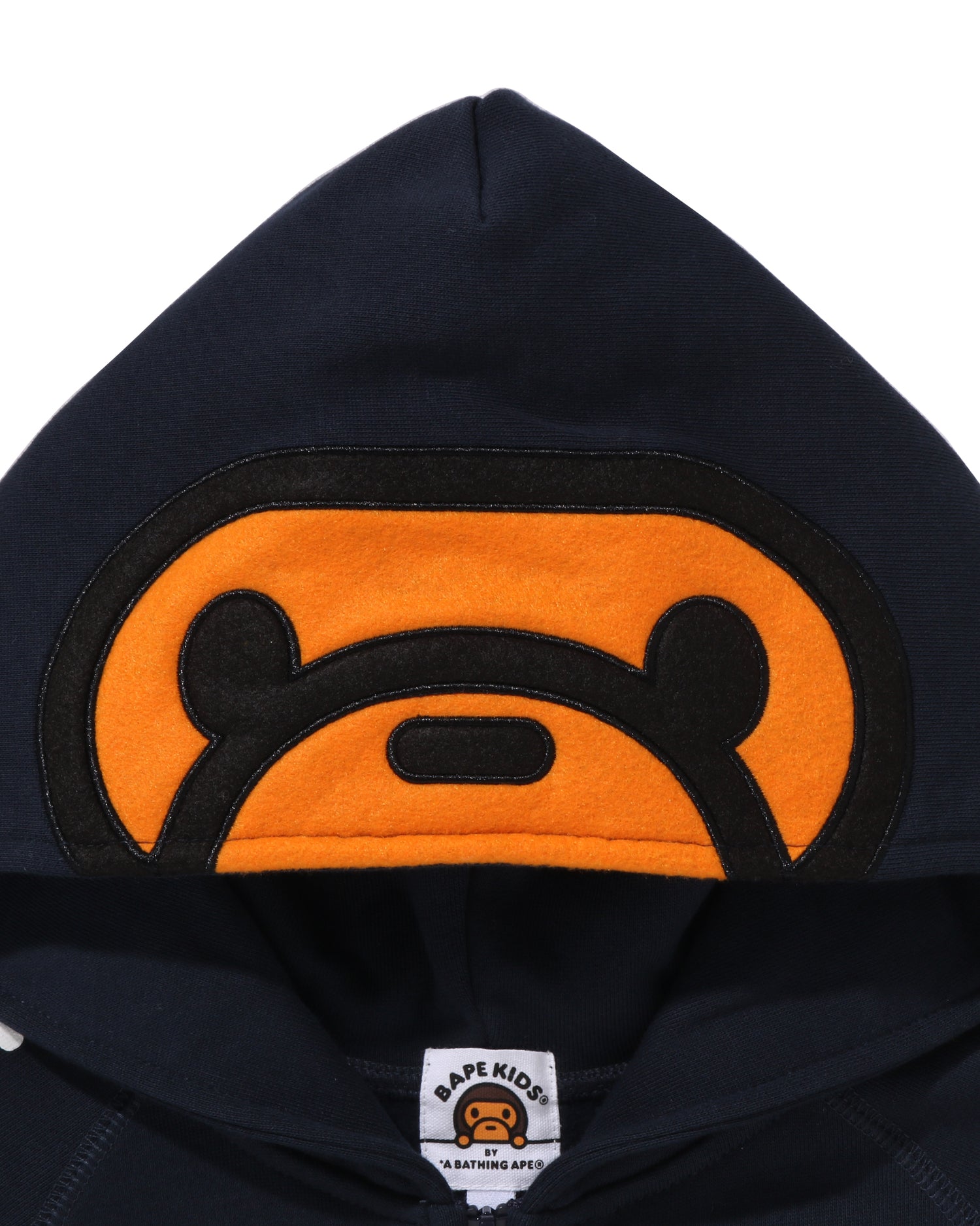 A BATHING APE® Kids BAPE Milo Plush Doll Zip Hoodie | Bape