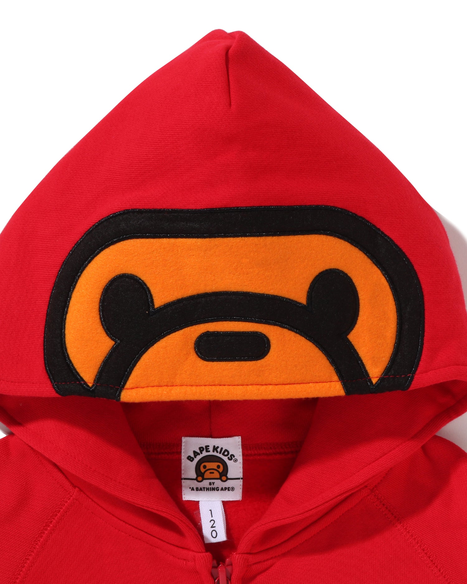 A BATHING APE® Kids BAPE Milo Plush Doll Zip Hoodie | Bape