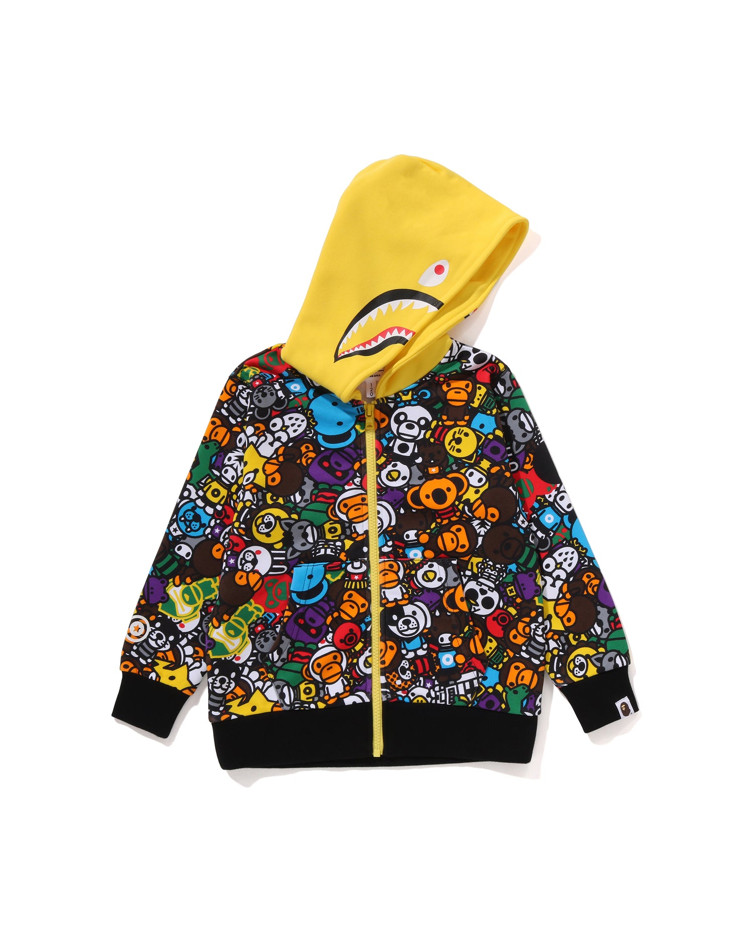 A BATHING APE® Kids Milo All Safari Shark Zip Hoodie | Bape