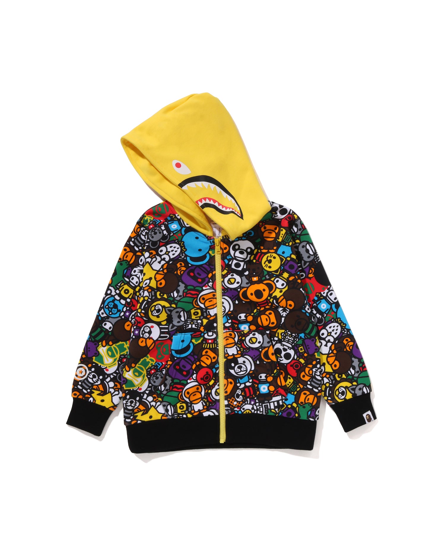 A BATHING APE® Kids Milo All Safari Shark Zip Hoodie | Bape