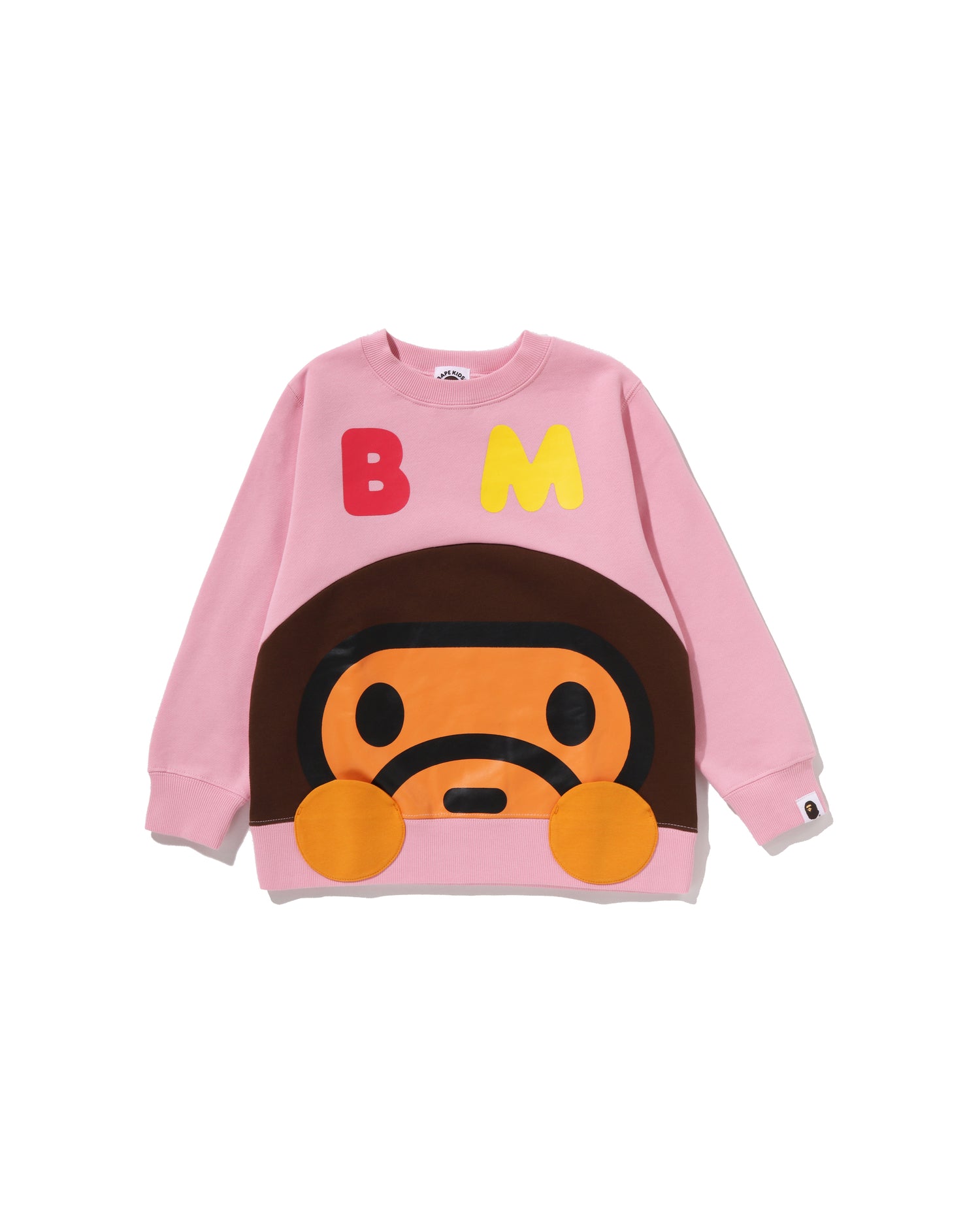 A BATHING APE® Kids Baby Milo Crewneck Sweatshirt | Bape official