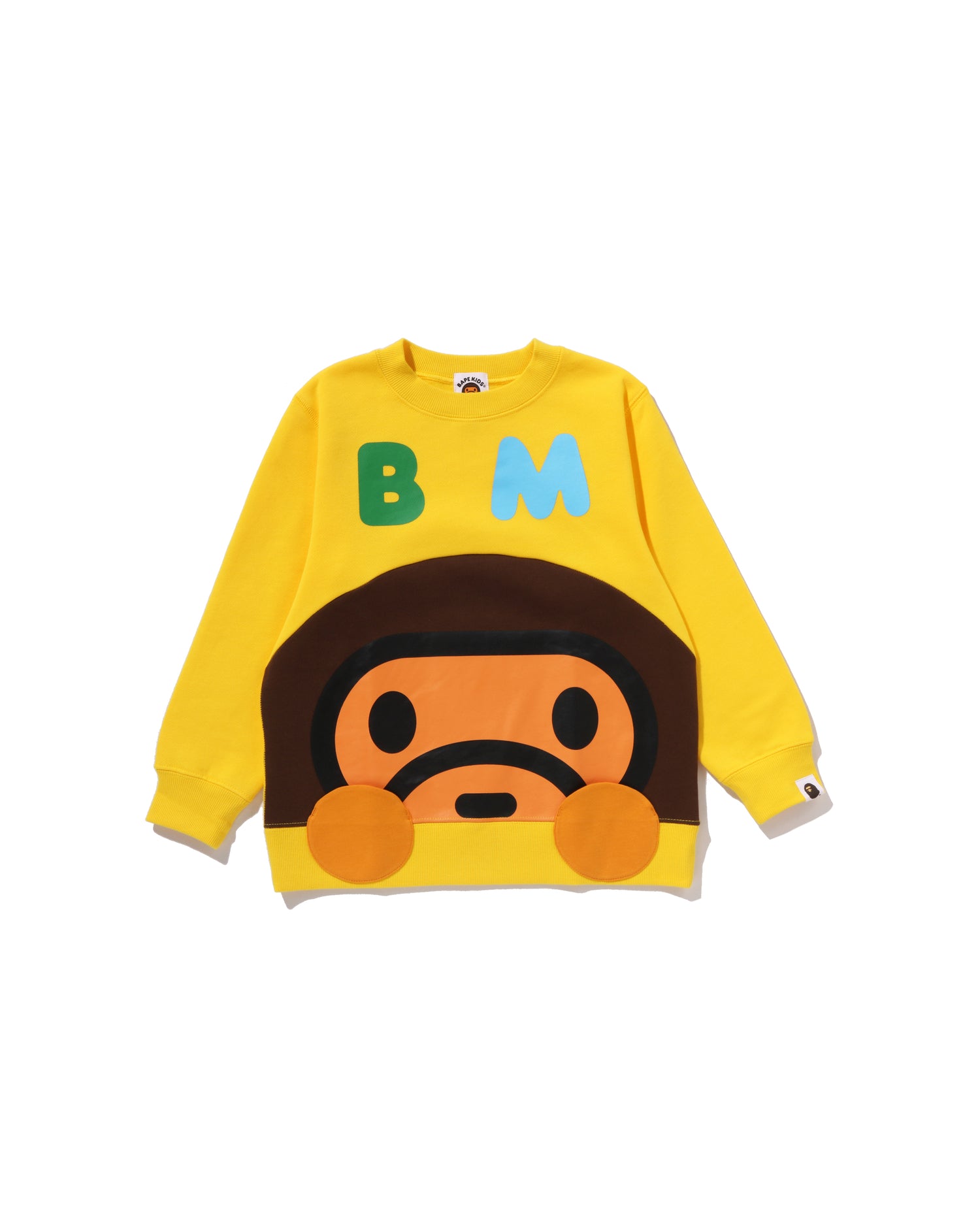 A BATHING APE® Kids Baby Milo Crewneck Sweatshirt | Bape official