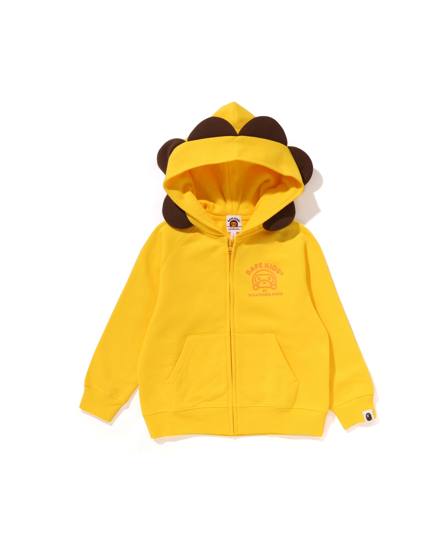 A BATHING APE® Kids Baby Milo Friends Zip Hoodie | Bape official
