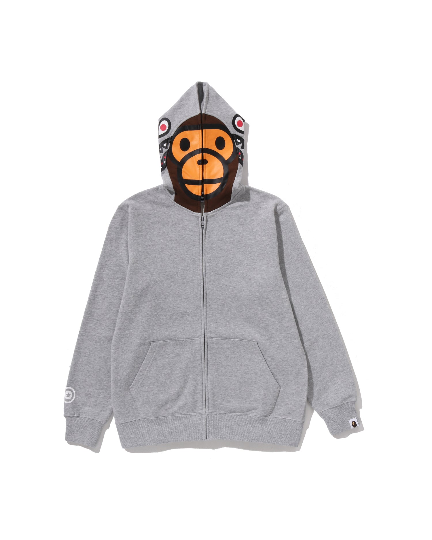 A BATHING APE® Kids Milo Shark Zip Hoodie Jr | Bape official