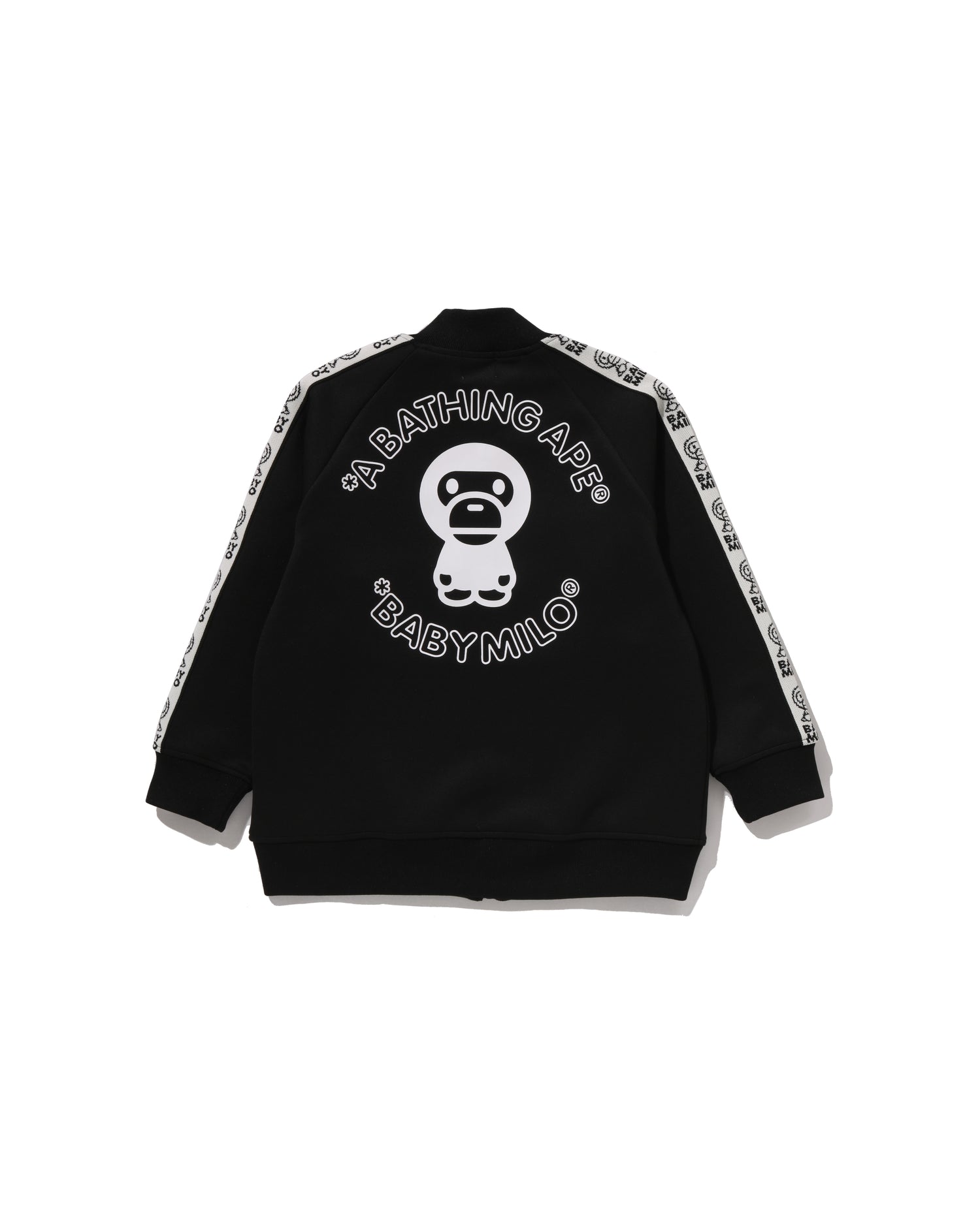 A BATHING APE® Kids Baby Milo Line Tape Track Jacket | Bape