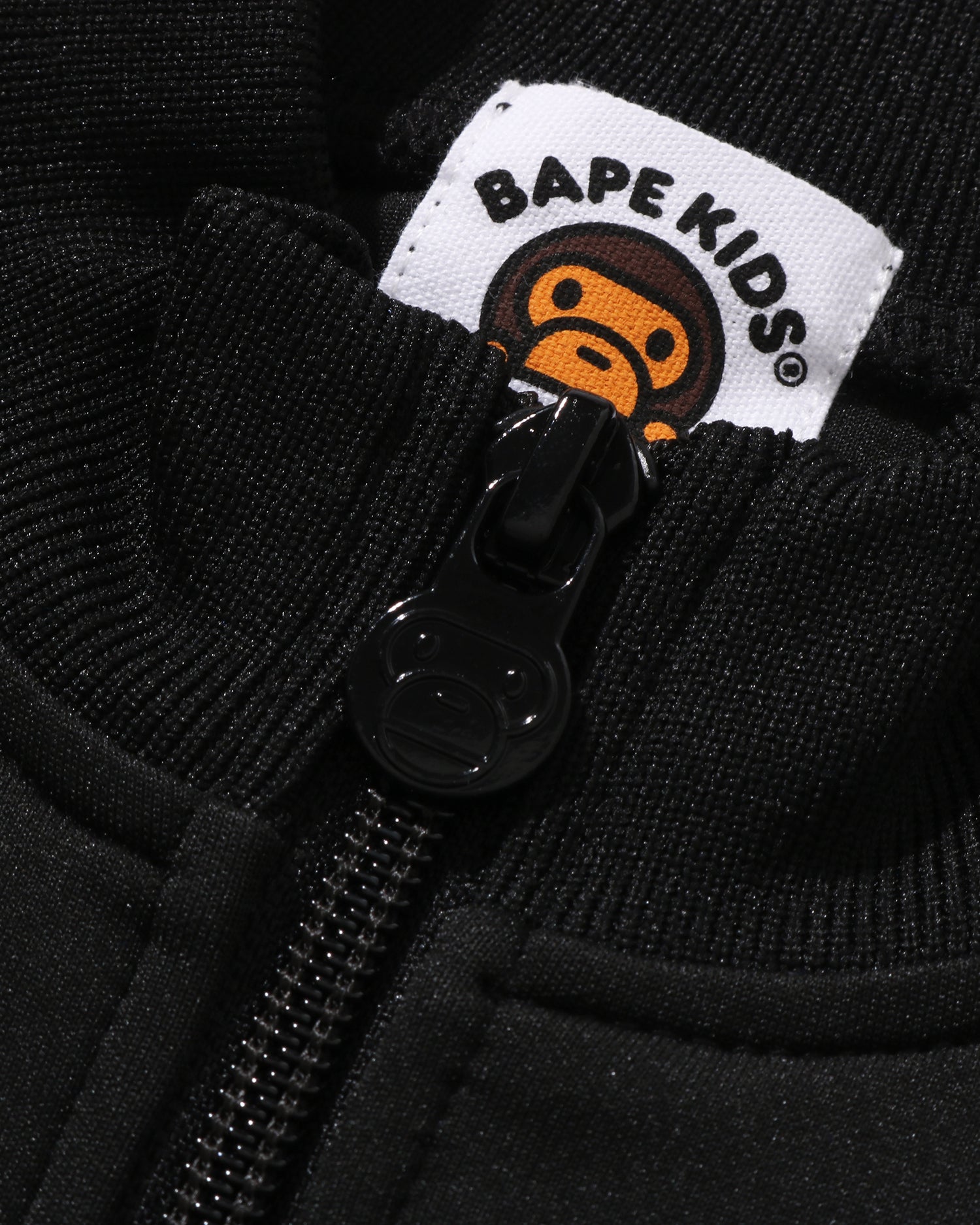 A BATHING APE® Kids Baby Milo Line Tape Track Jacket | Bape