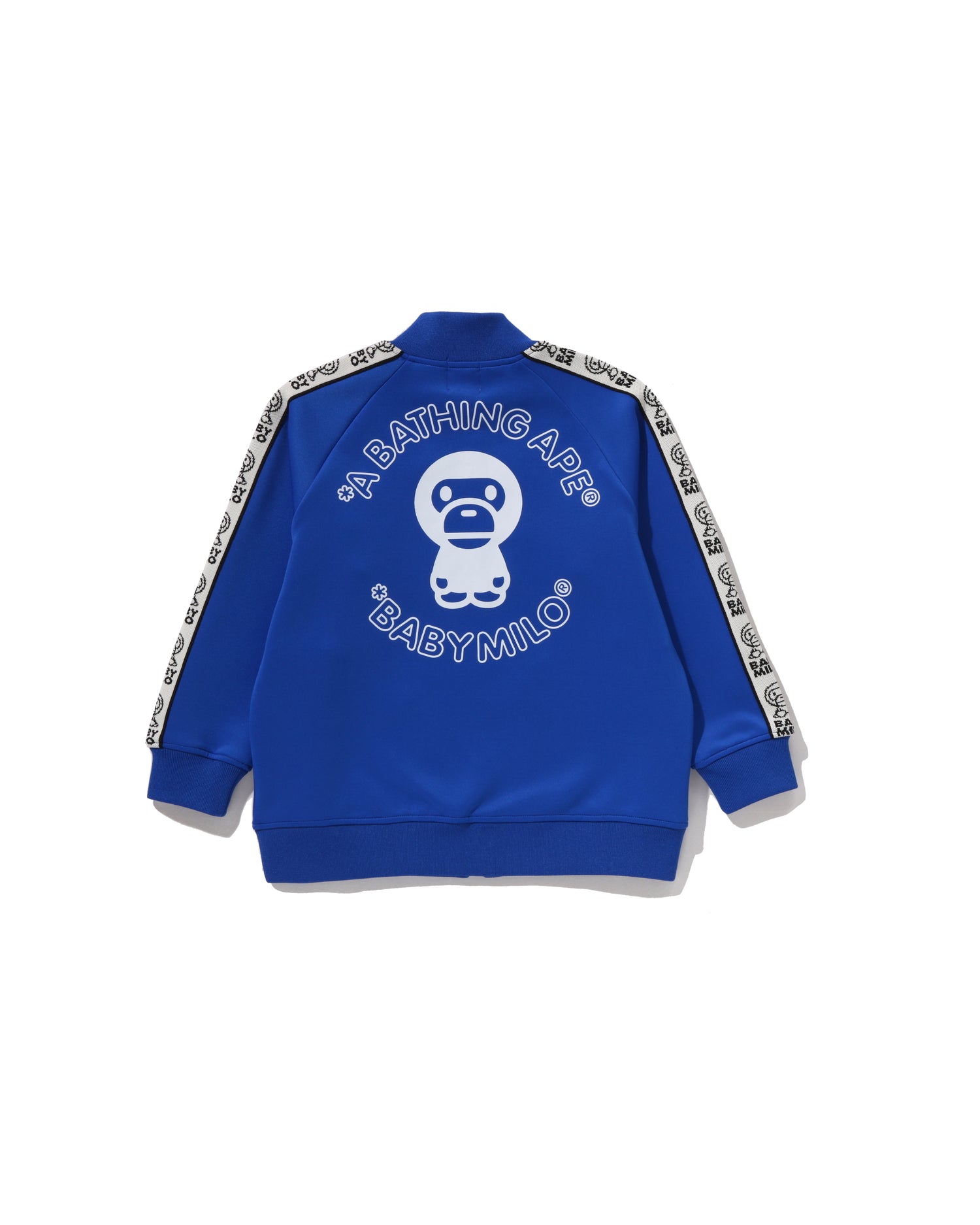 A BATHING APE® Kids Baby Milo Line Tape Track Jacket | Bape