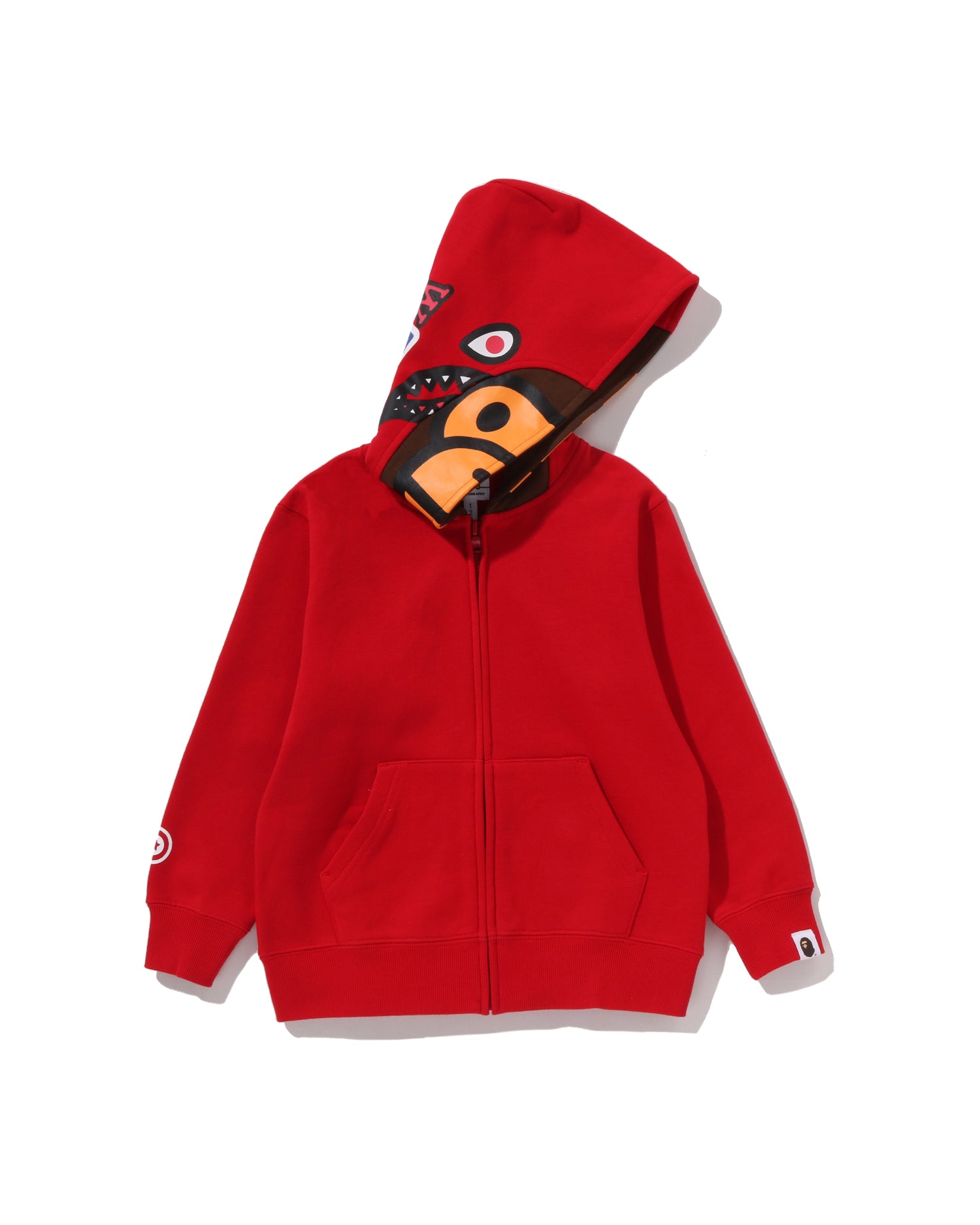 A BATHING APE® Kids Milo Shark Zip Hoodie | Bape official website