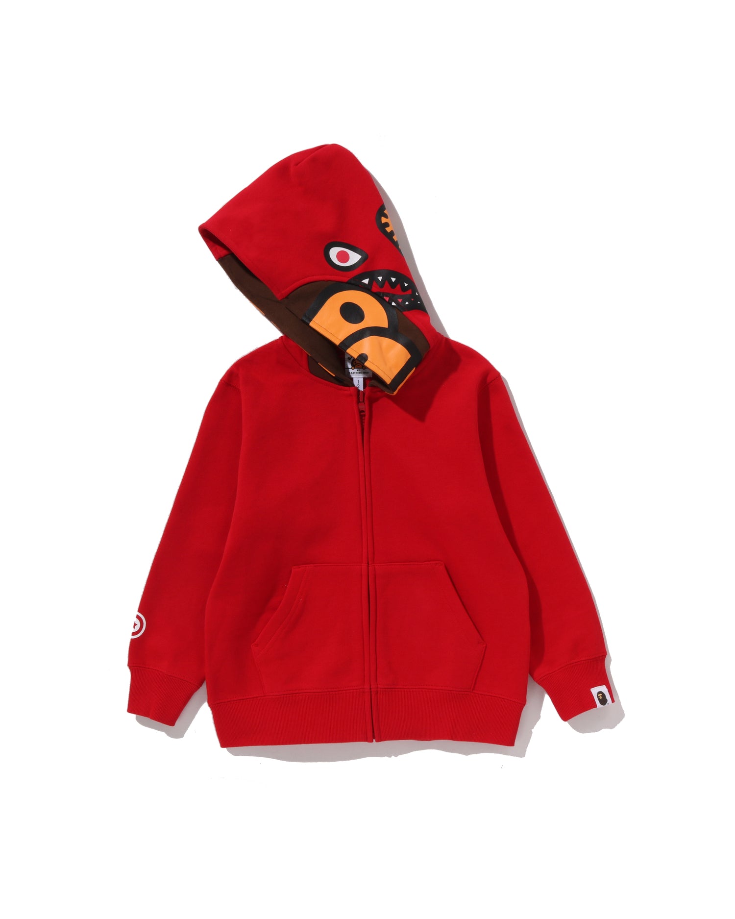 A BATHING APE® Kids Milo Shark Zip Hoodie | Bape official website