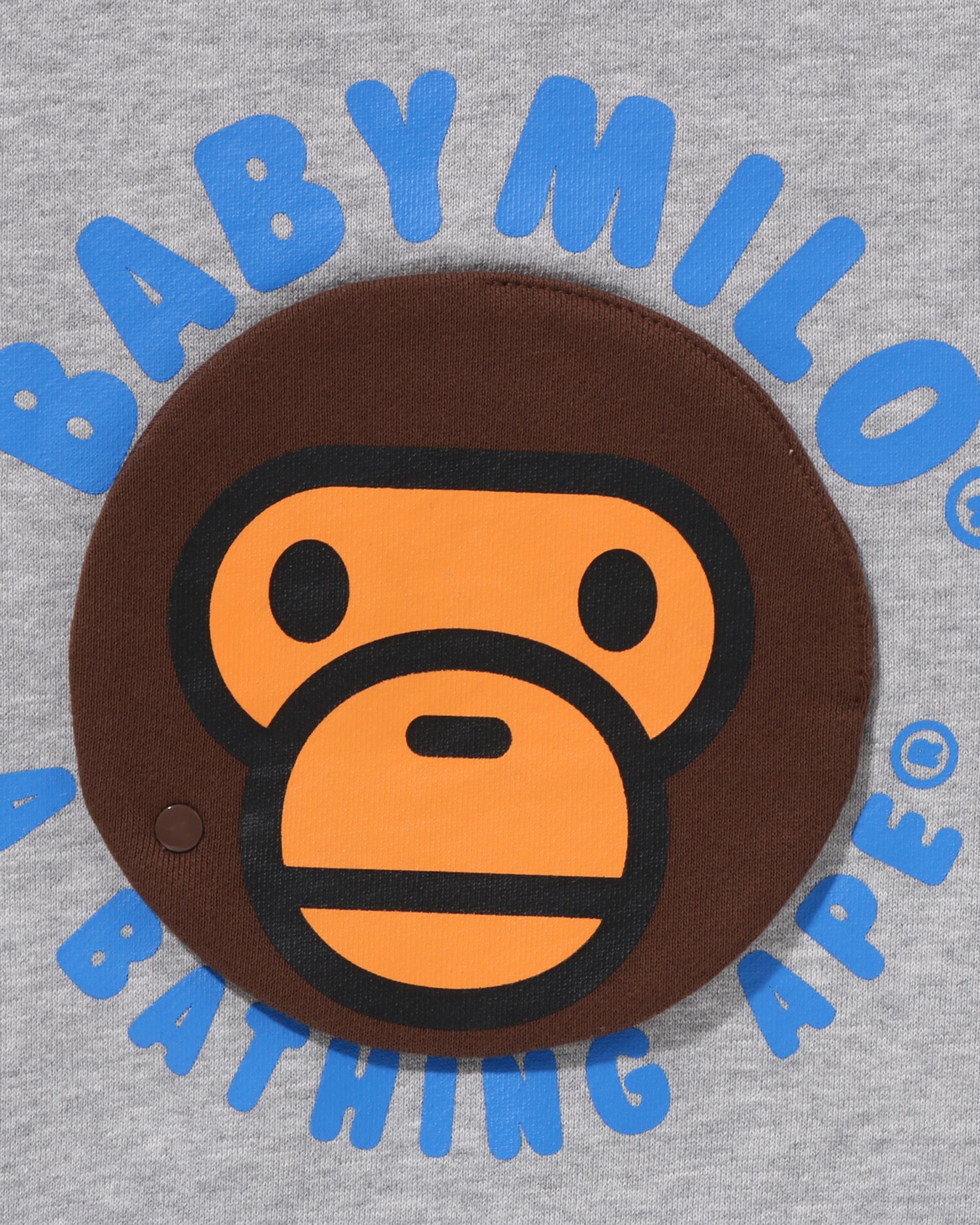 A BATHING APE® Kids Baby Milo Circle Crewneck Sweatshirt | Bape
