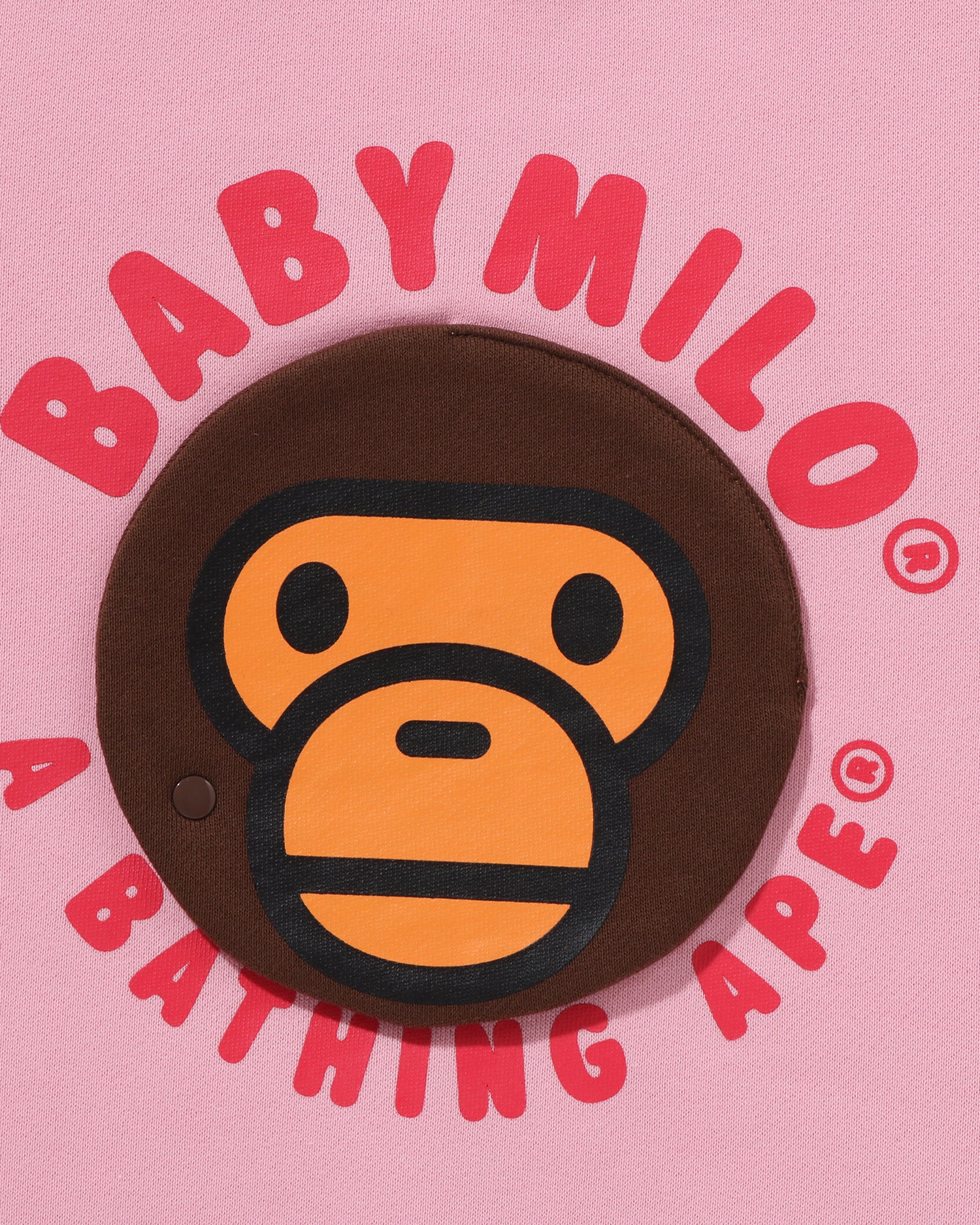 A BATHING APE® Kids Baby Milo Circle Crewneck Sweatshirt | Bape