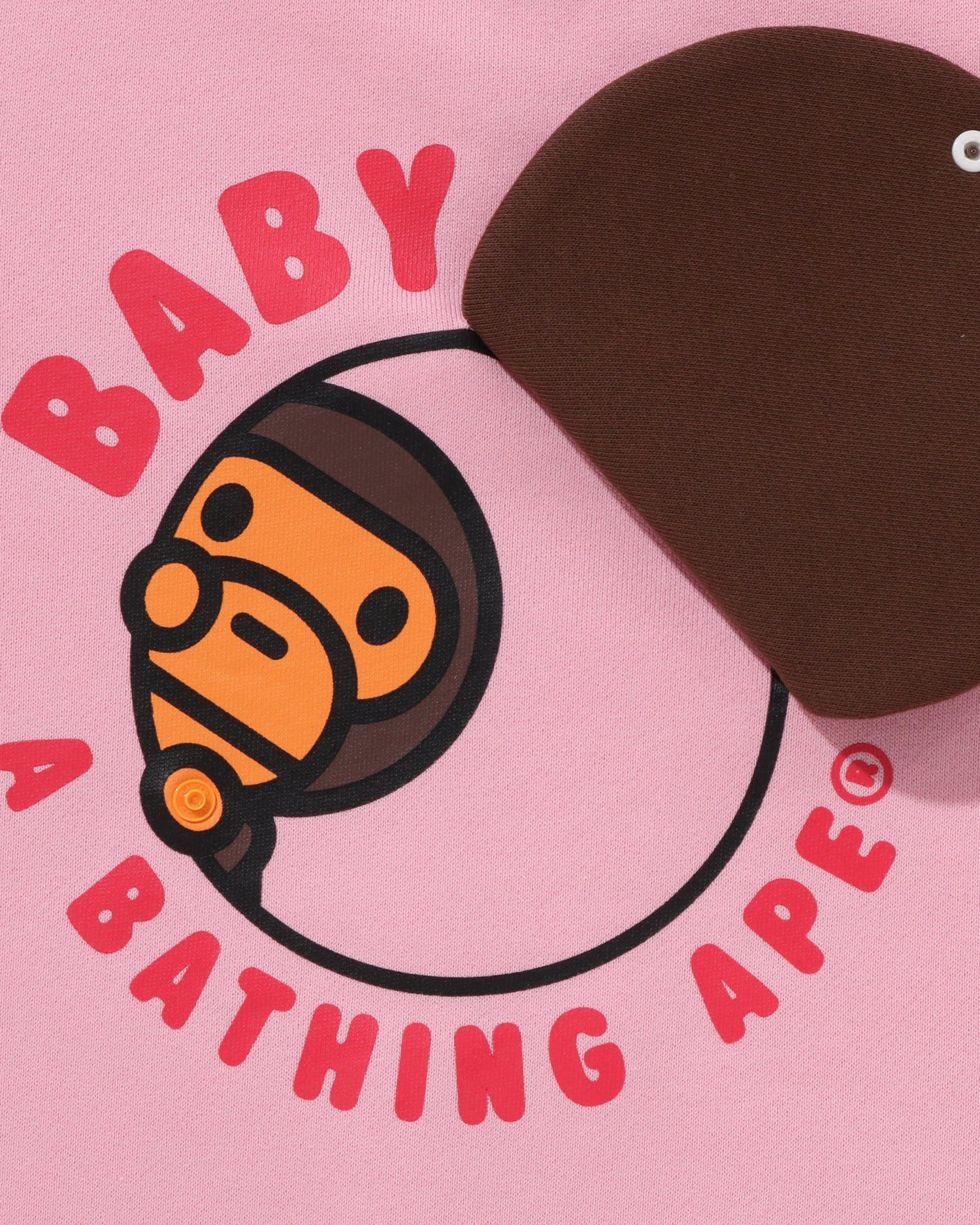A BATHING APE® Kids Baby Milo Circle Crewneck Sweatshirt | Bape