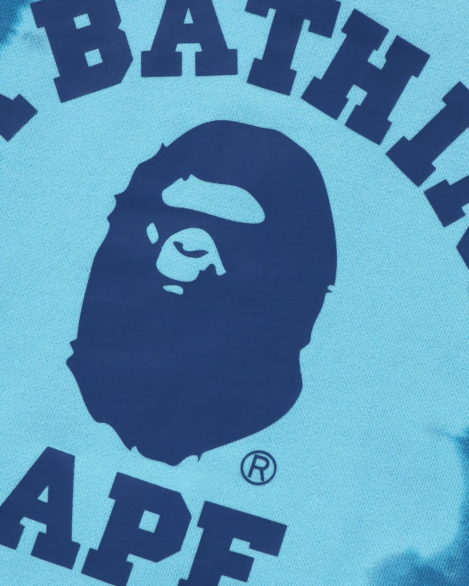 A BATHING APE® Kids Gradation College Zip Hoodie | Bape official