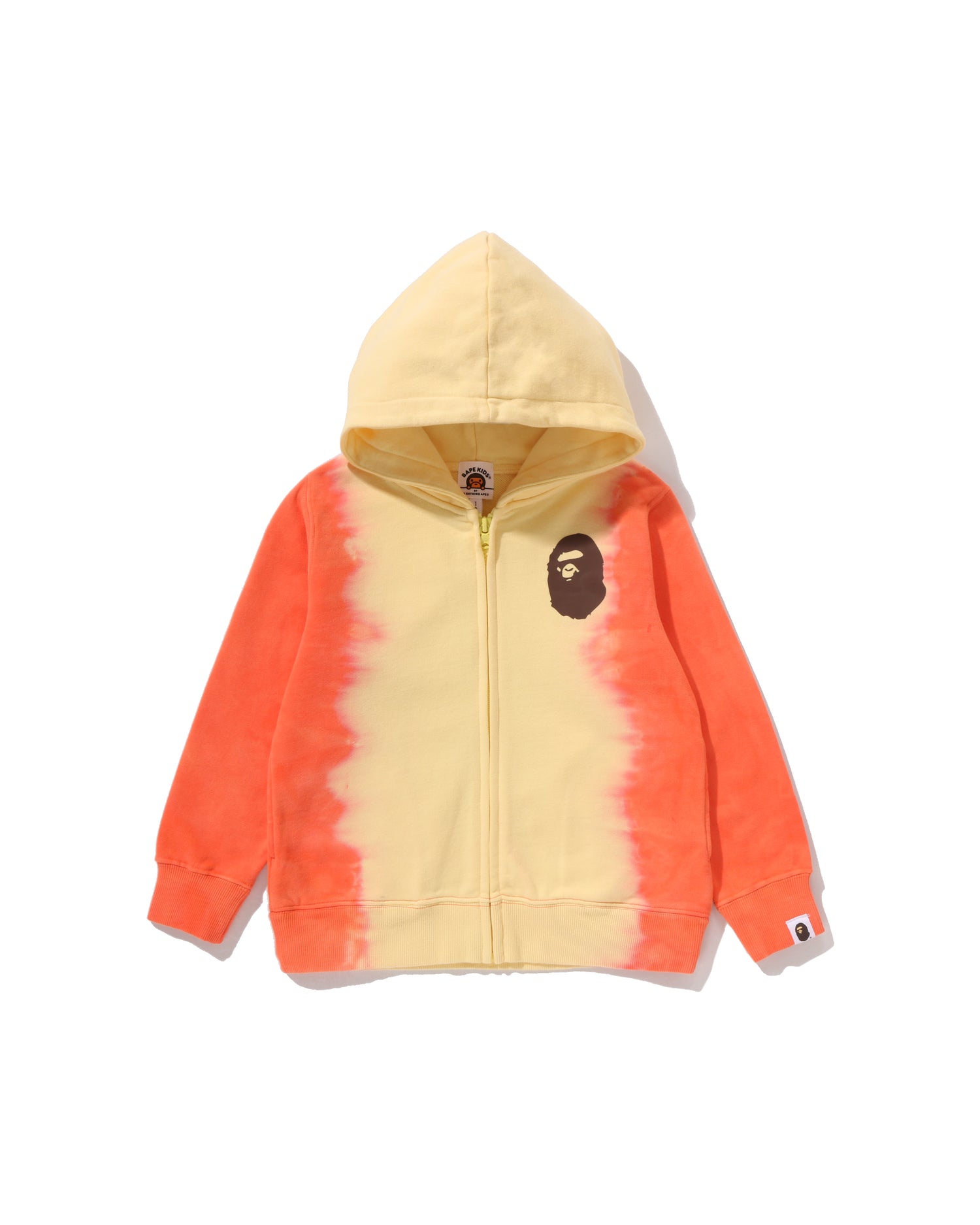A BATHING APE® Kids Gradation College Zip Hoodie | Bape official