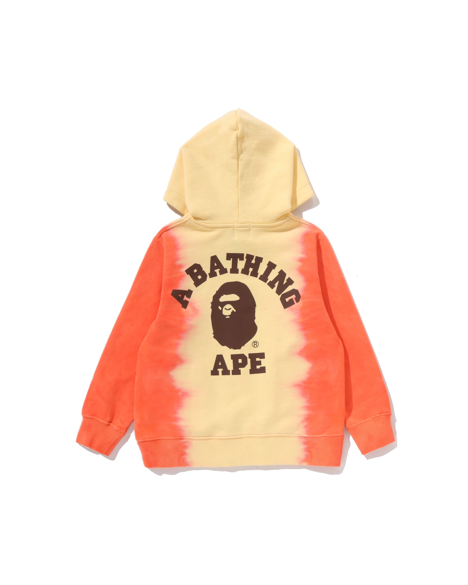 A BATHING APE® Kids Gradation College Zip Hoodie | Bape official