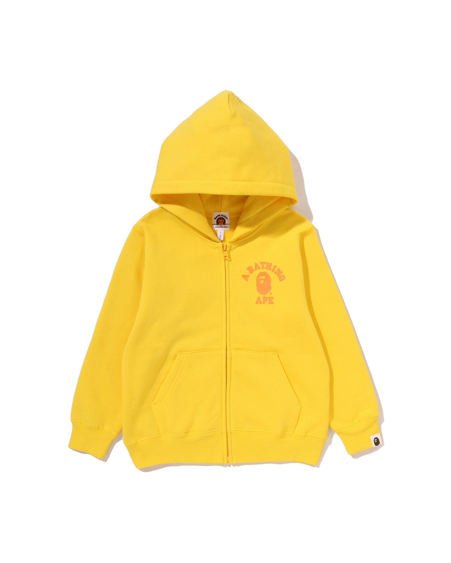A BATHING APE® Kids Big College Zip Hoodie | Bape official website
