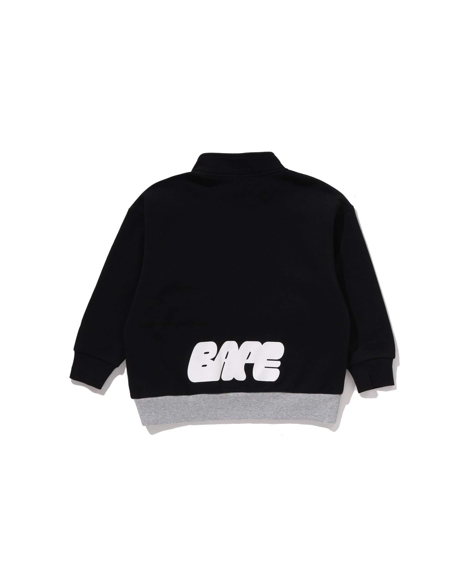A BATHING APE® Kids BAPE Relaxed Fit Half Zip Sweatshirt