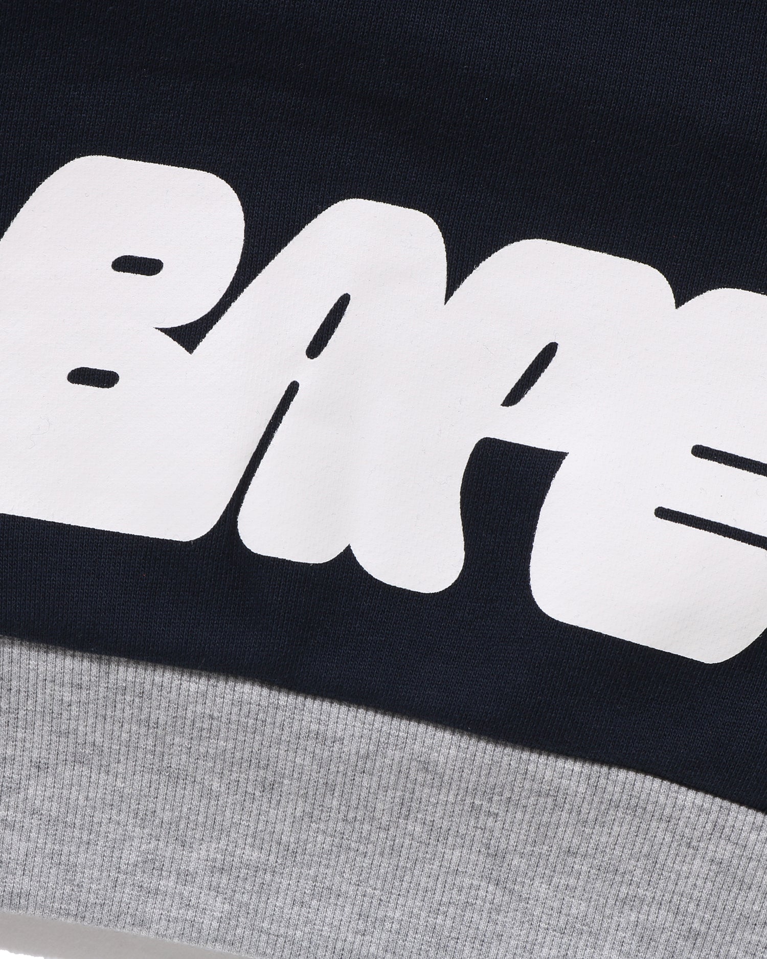 A BATHING APE® Kids BAPE Relaxed Fit Half Zip Sweatshirt