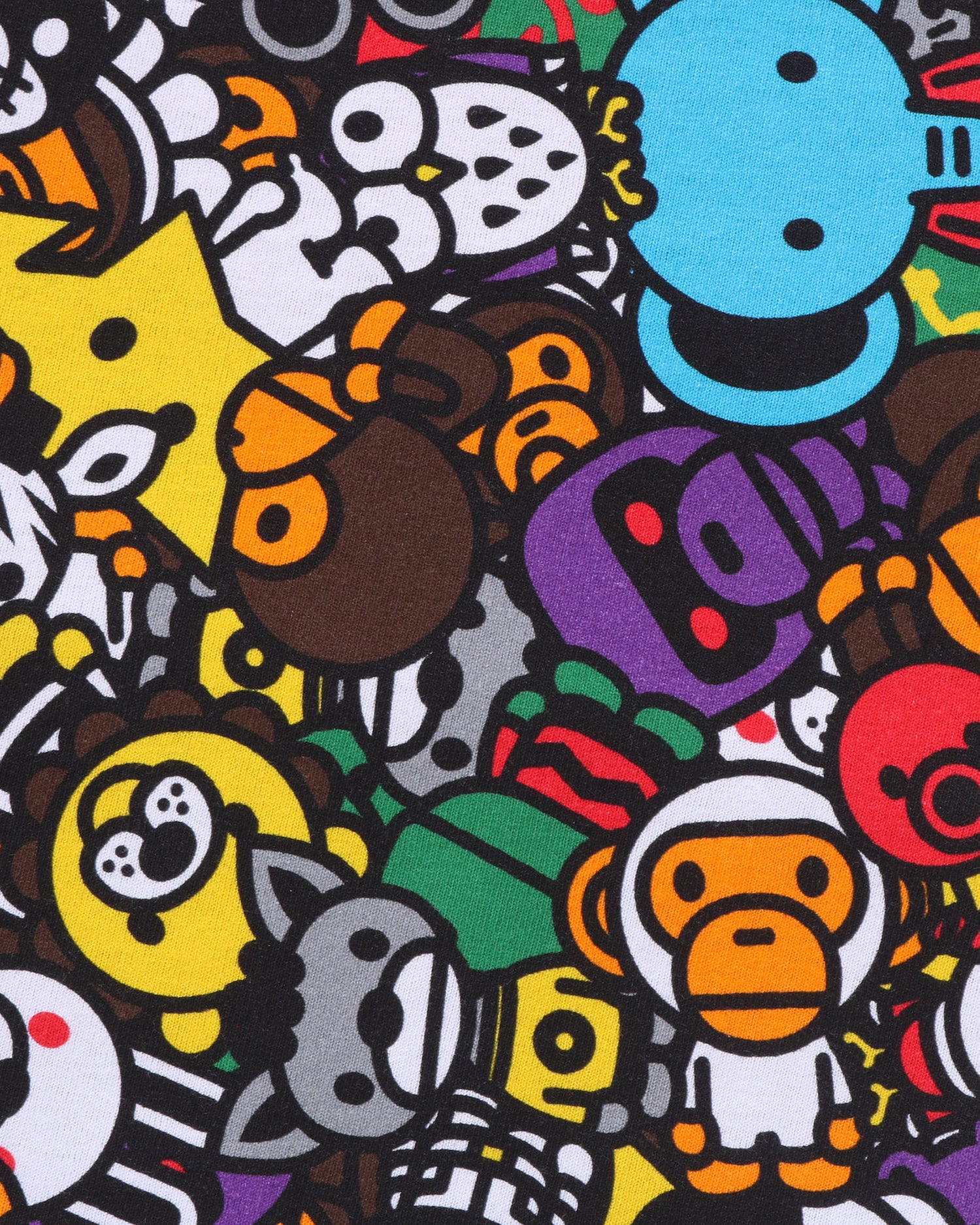 A BATHING APE® Kids Baby Milo Pattern Reversible Zip Hoodie | Bape