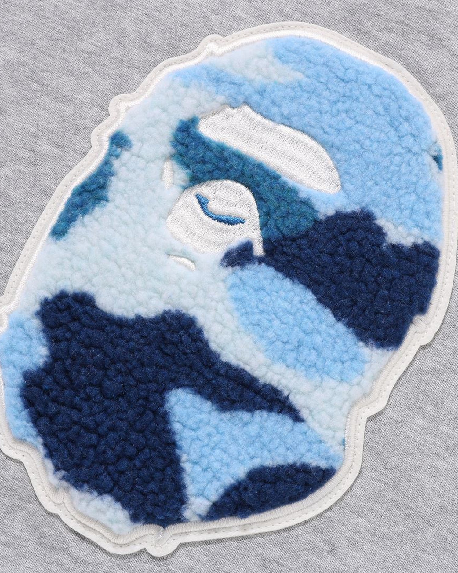 A BATHING APE® Kids Abc Camo Boa Patch Crewneck Sweatshirt A BATHING APE® Kids Abc Camo Boa Patch Crewneck Sweatshirt
