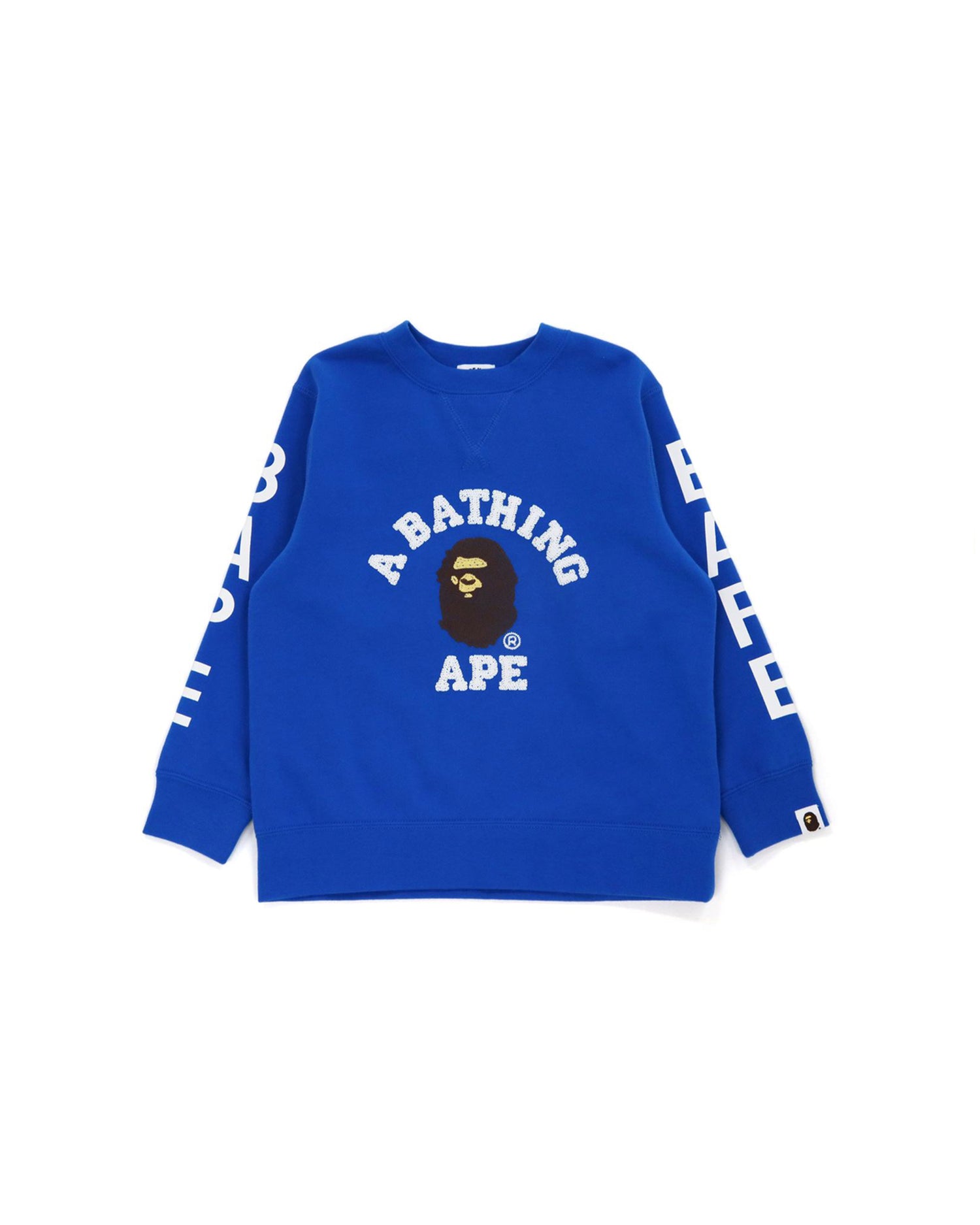 A BATHING APE® College Crewneck Sweatshirt | Bape official