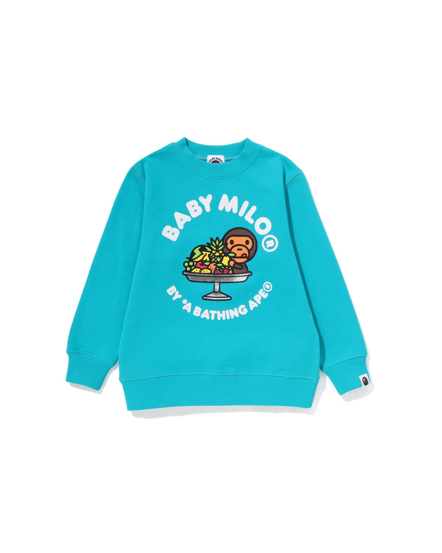 A BATHING APE® Kids Baby Milo Fruit Crewneck | Bape official