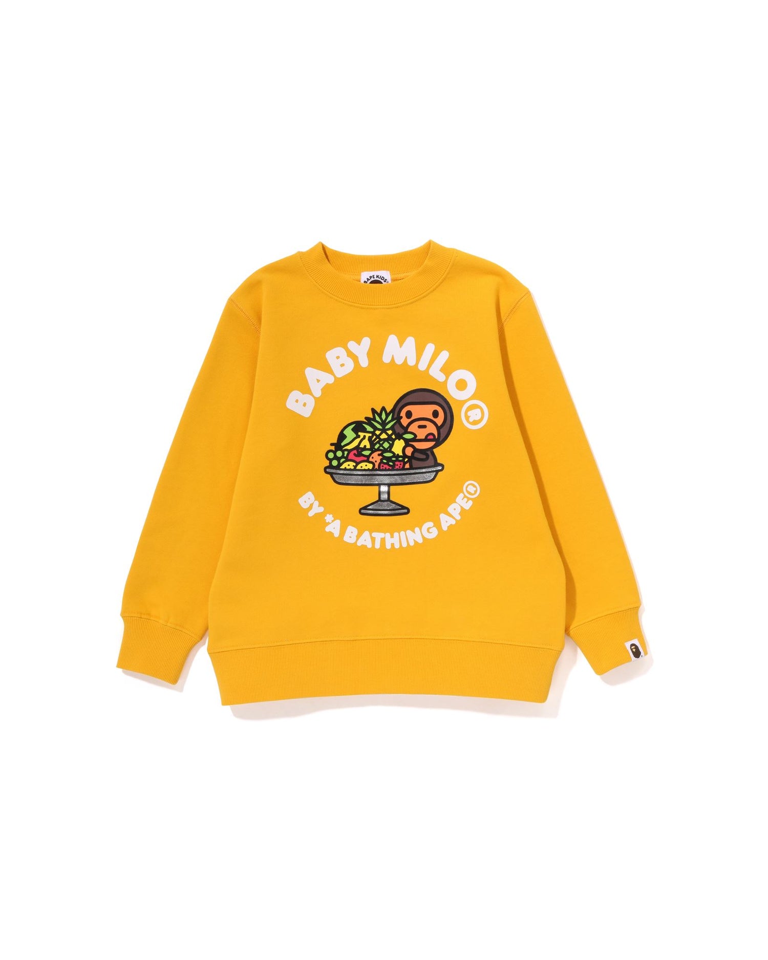 A BATHING APE® Kids Baby Milo Fruit Crewneck | Bape official