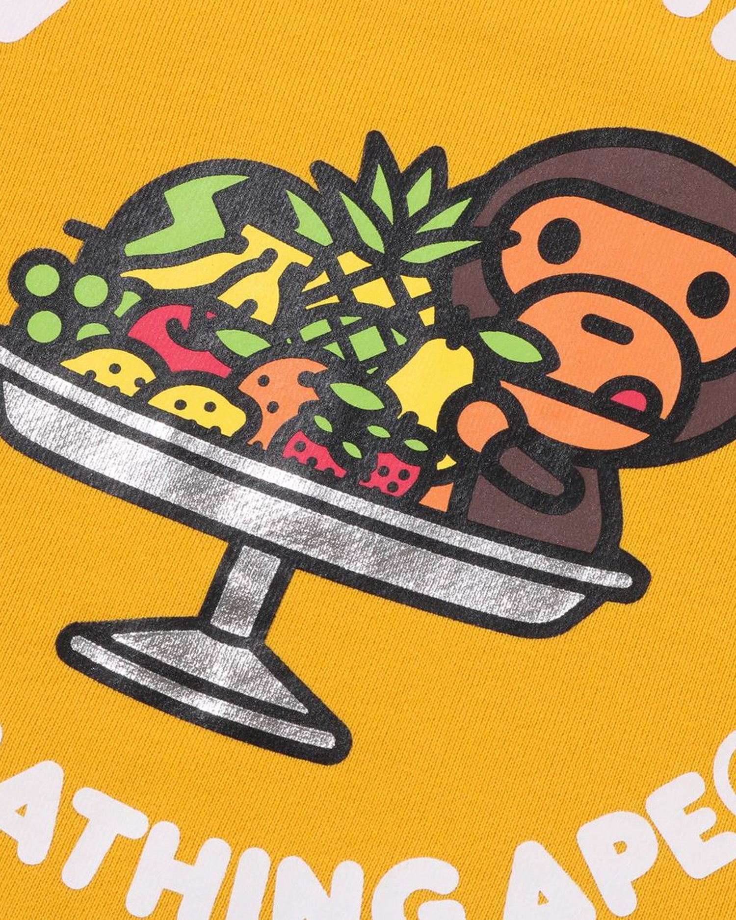 A BATHING APE® Kids Baby Milo Fruit Crewneck | Bape official