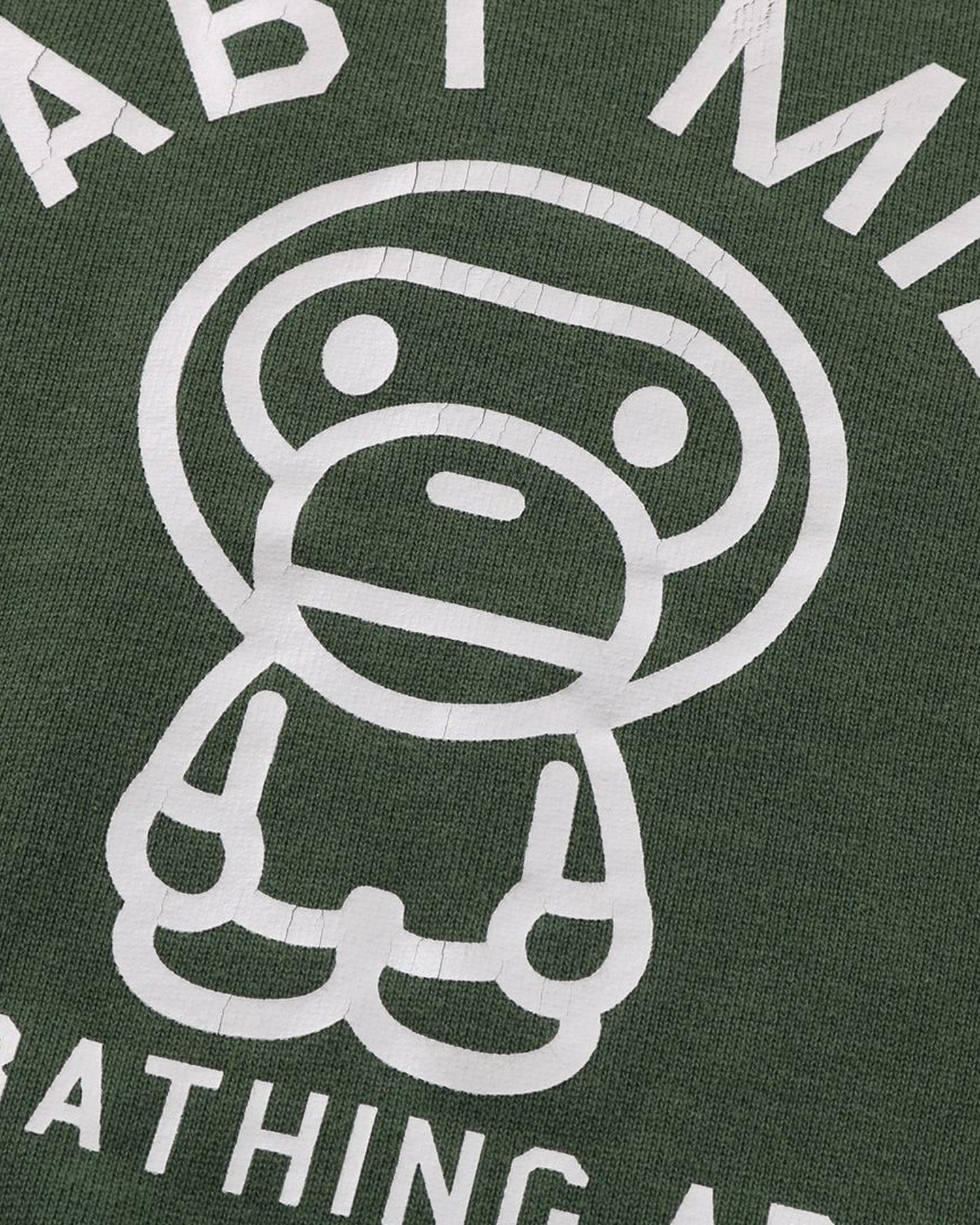 A BATHING APE® Kids Baby Milo Washed Crewneck Sweatshirt