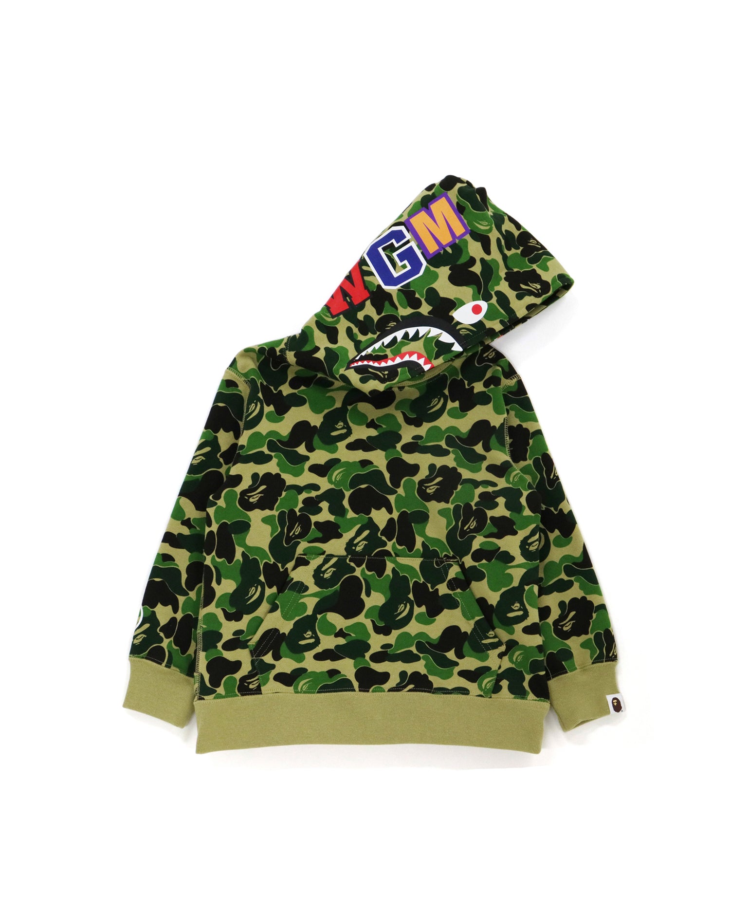A BATHING APE® ABC Camo Shark Pullover Hoodie | Bape