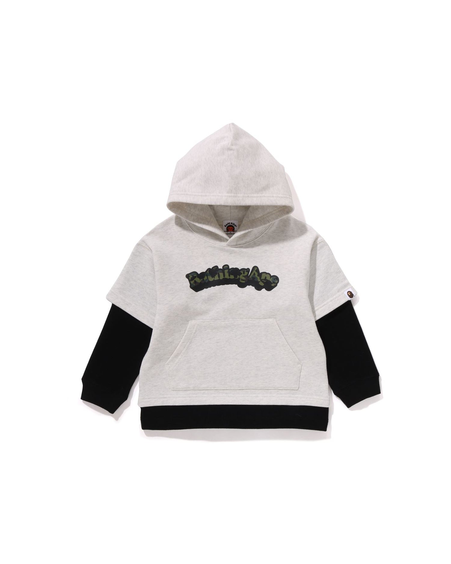 A BATHING APE® Kids Bathing Ape Layered Pullover | Bape official