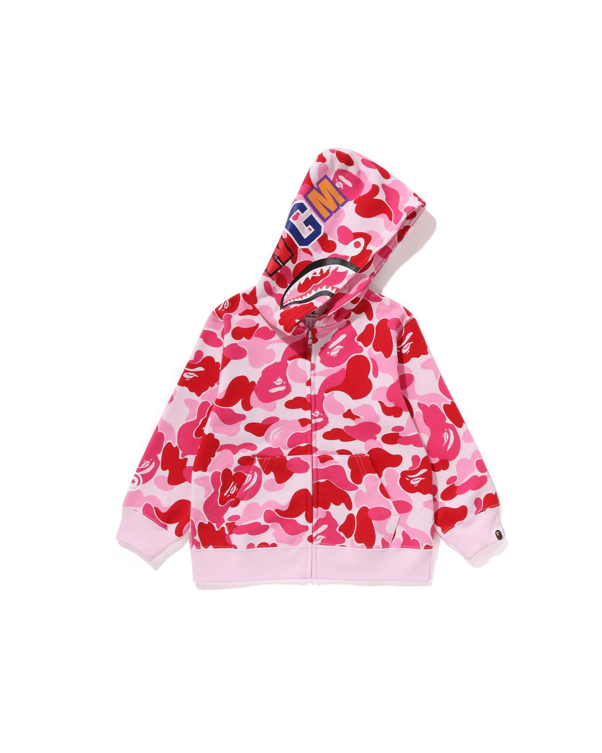 Boys Bape Hoodie Bape Youth Kids Abc Camo Shark Zip Hoodie