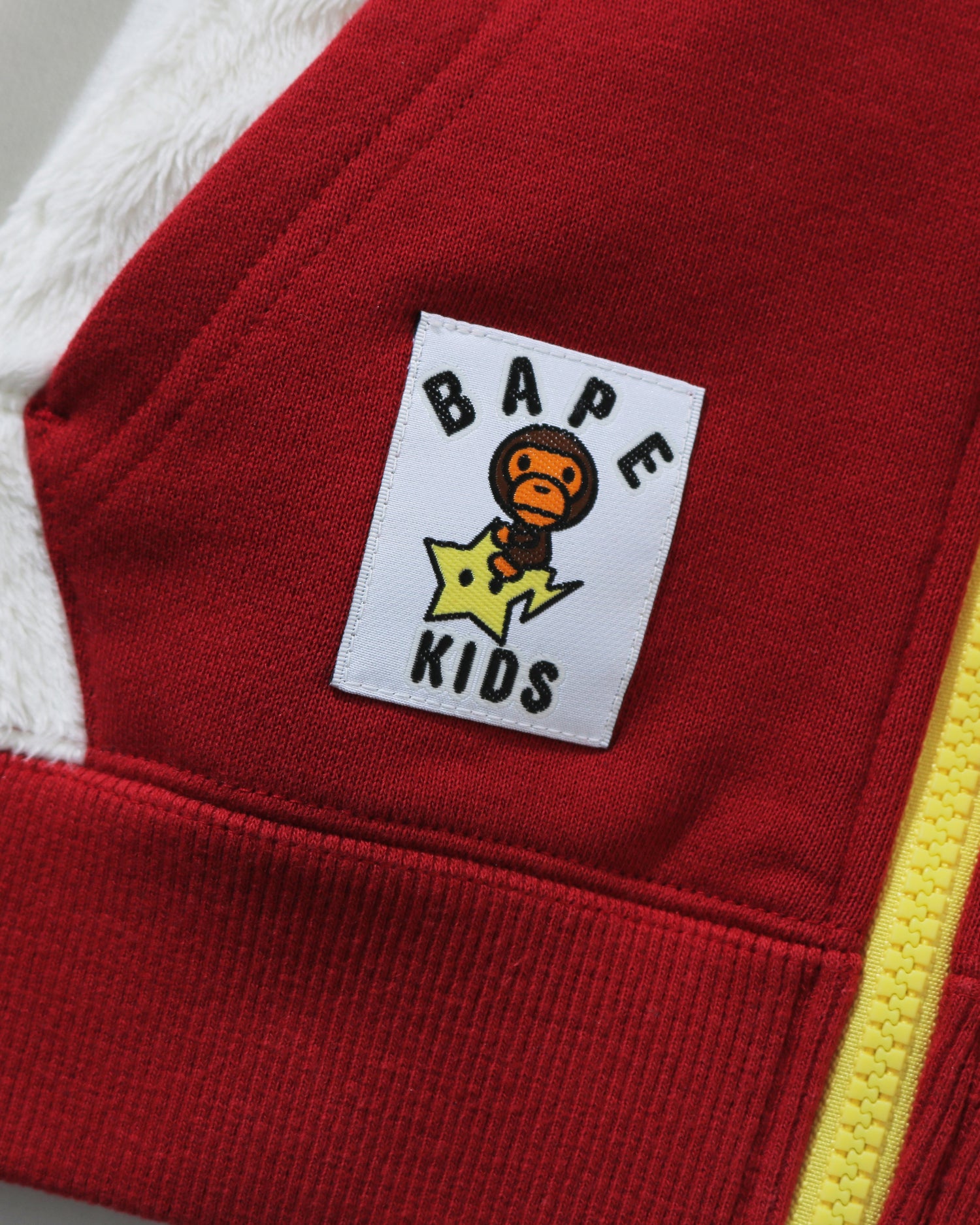 A BATHING APE® Baby Milo Star Zip Hoodie | Bape official