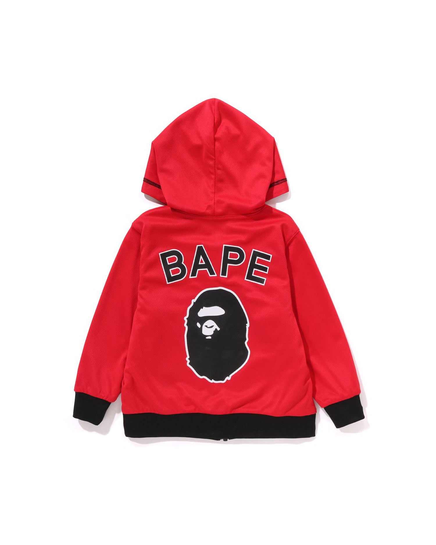 A BATHING APE® Kids ABC Camo Mesh Reversible Zip Hoodie