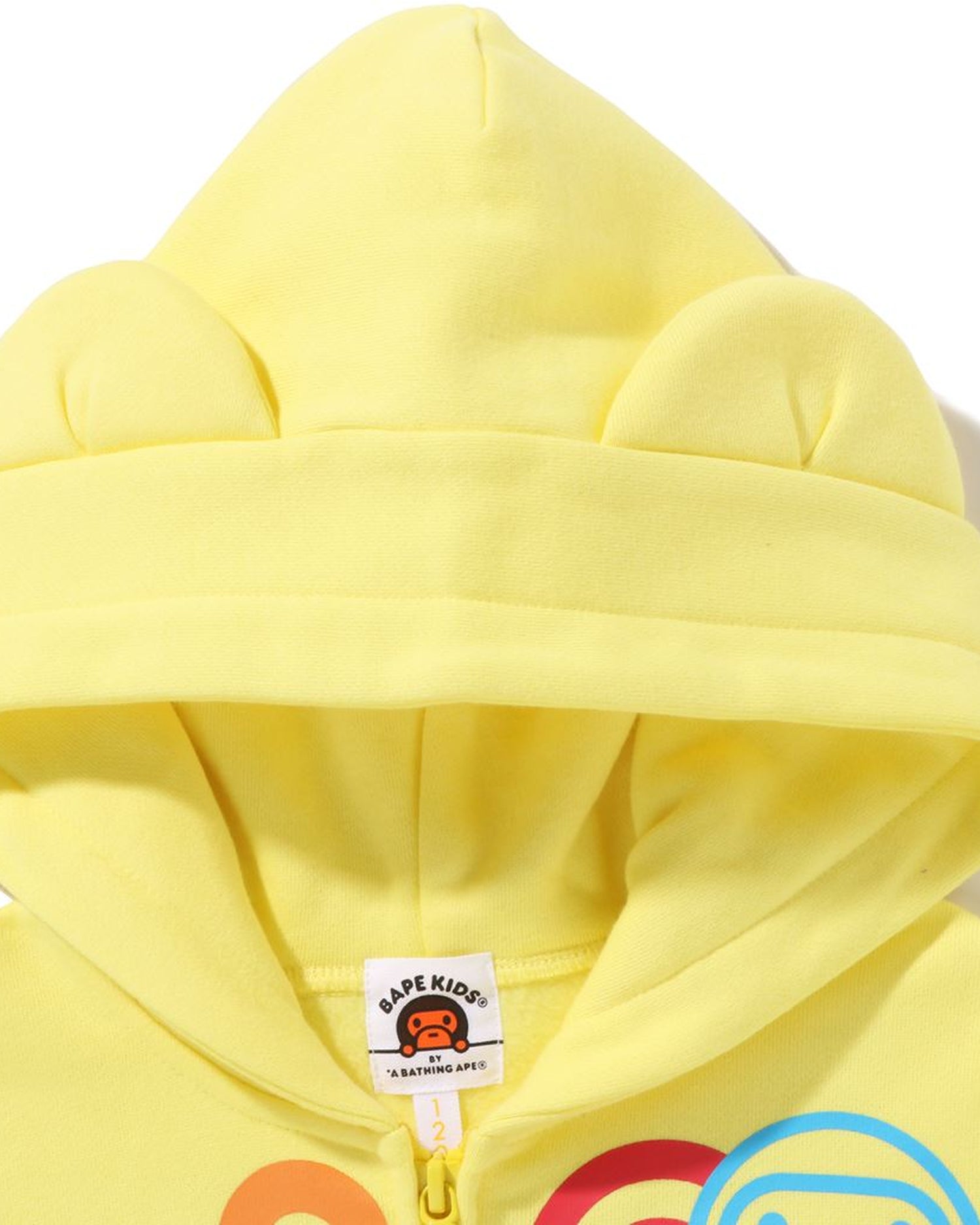 A BATHING APE® Baby Milo Font Zip Hoodie | Bape official